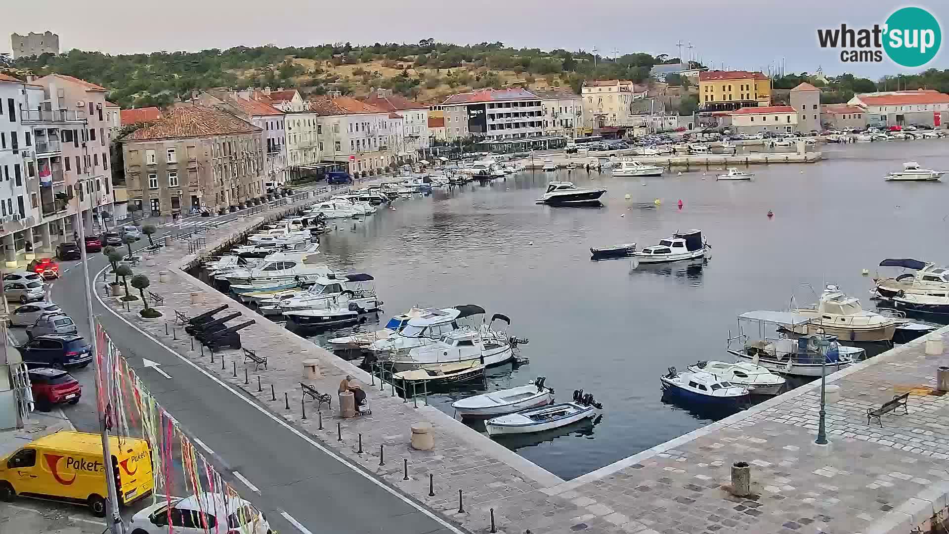 Senj Webcam – Panoramic view of Senj riva
