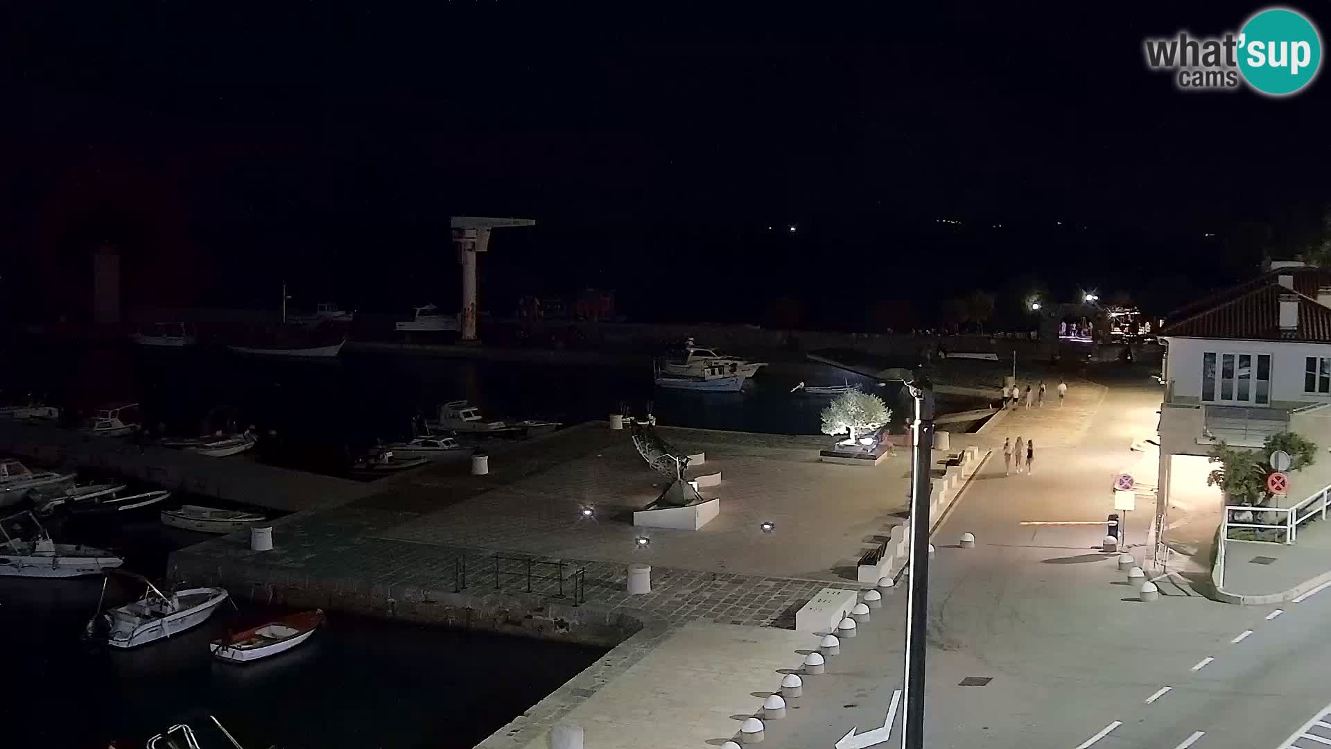 Senj Webcam – Panoramic view of Senj riva