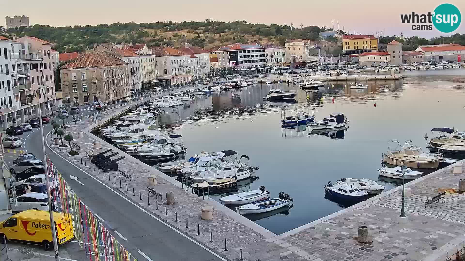 Senj Webcam – Panoramic view of Senj riva