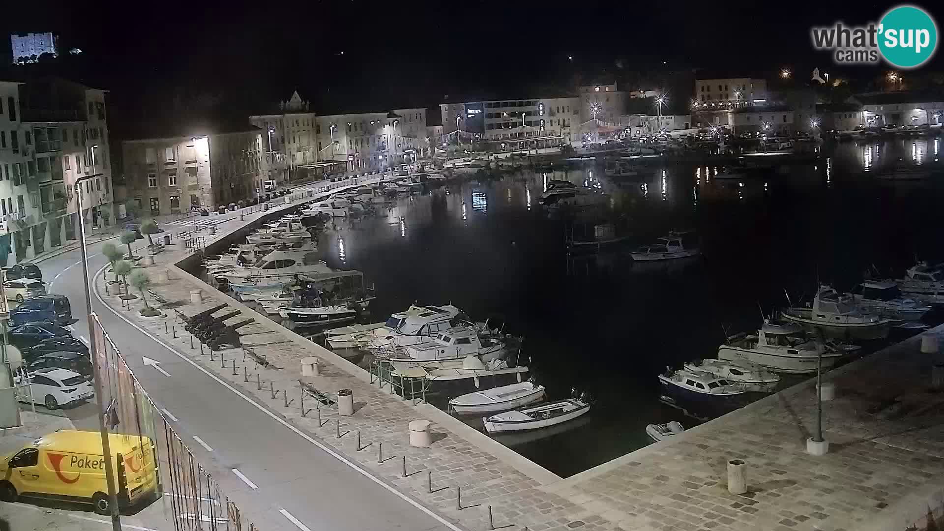 Senj Spletna kamera – pogled na obalo Senja