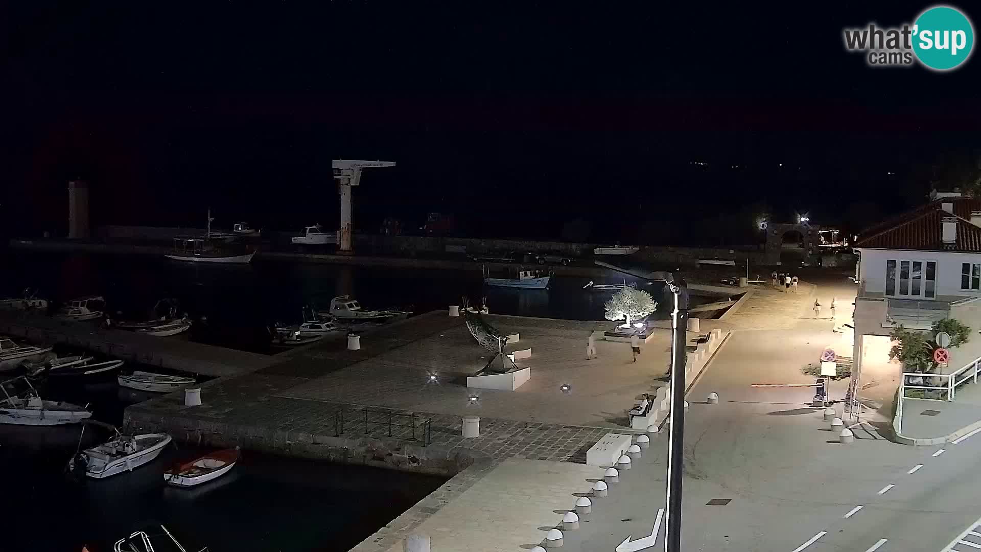Senj Webcam – Panoramic view of Senj riva