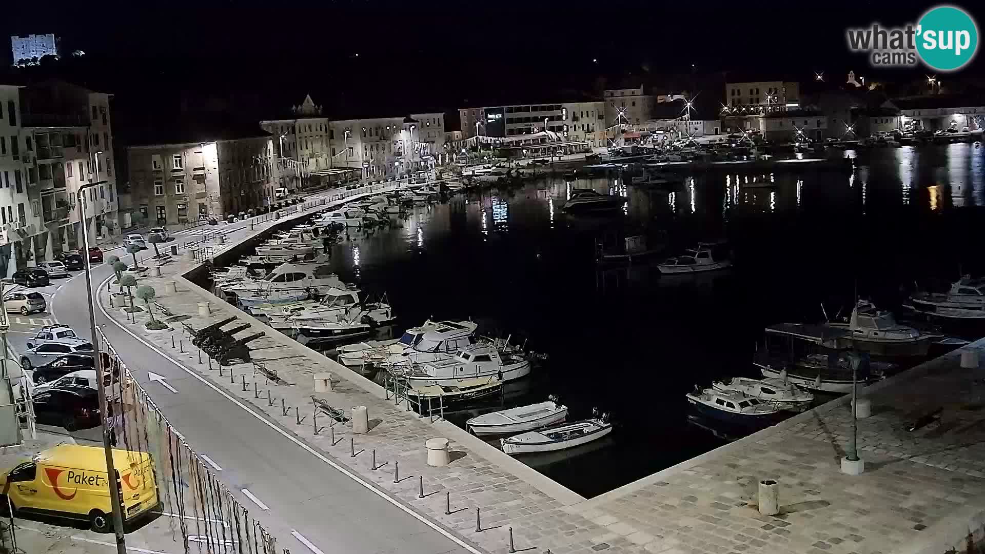 Senj Webcam – Panoramic view of Senj riva