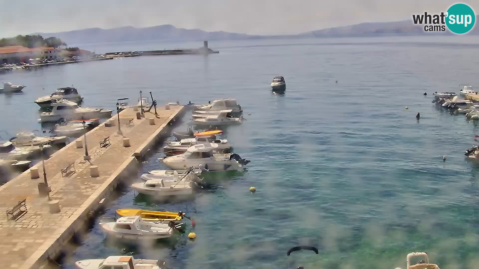 Senj Spletna kamera – pogled na obalo Senja