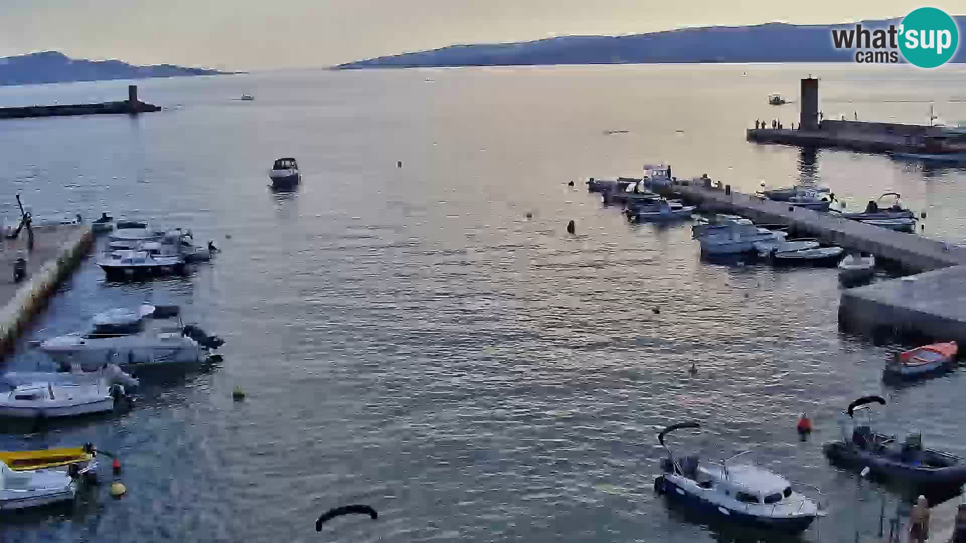 Senj Webcam – Panoramic view of Senj riva