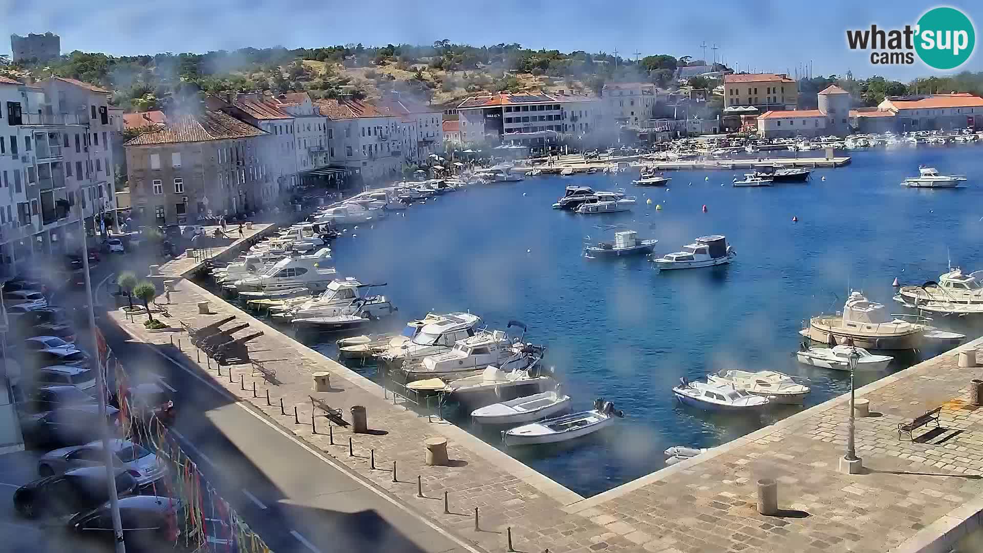 Senj Webcam – Panoramic view of Senj riva