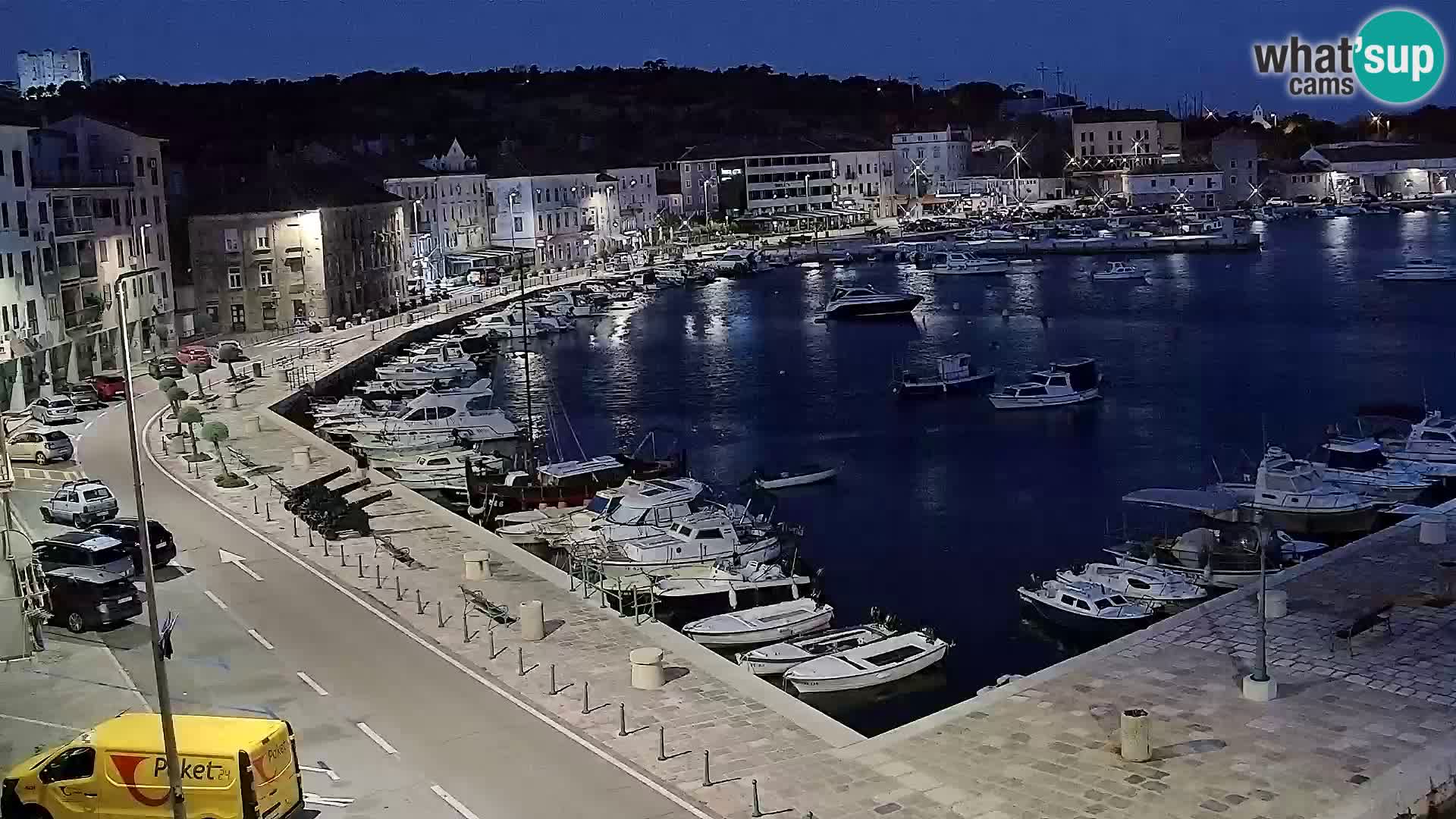 Senj Spletna kamera – pogled na obalo Senja