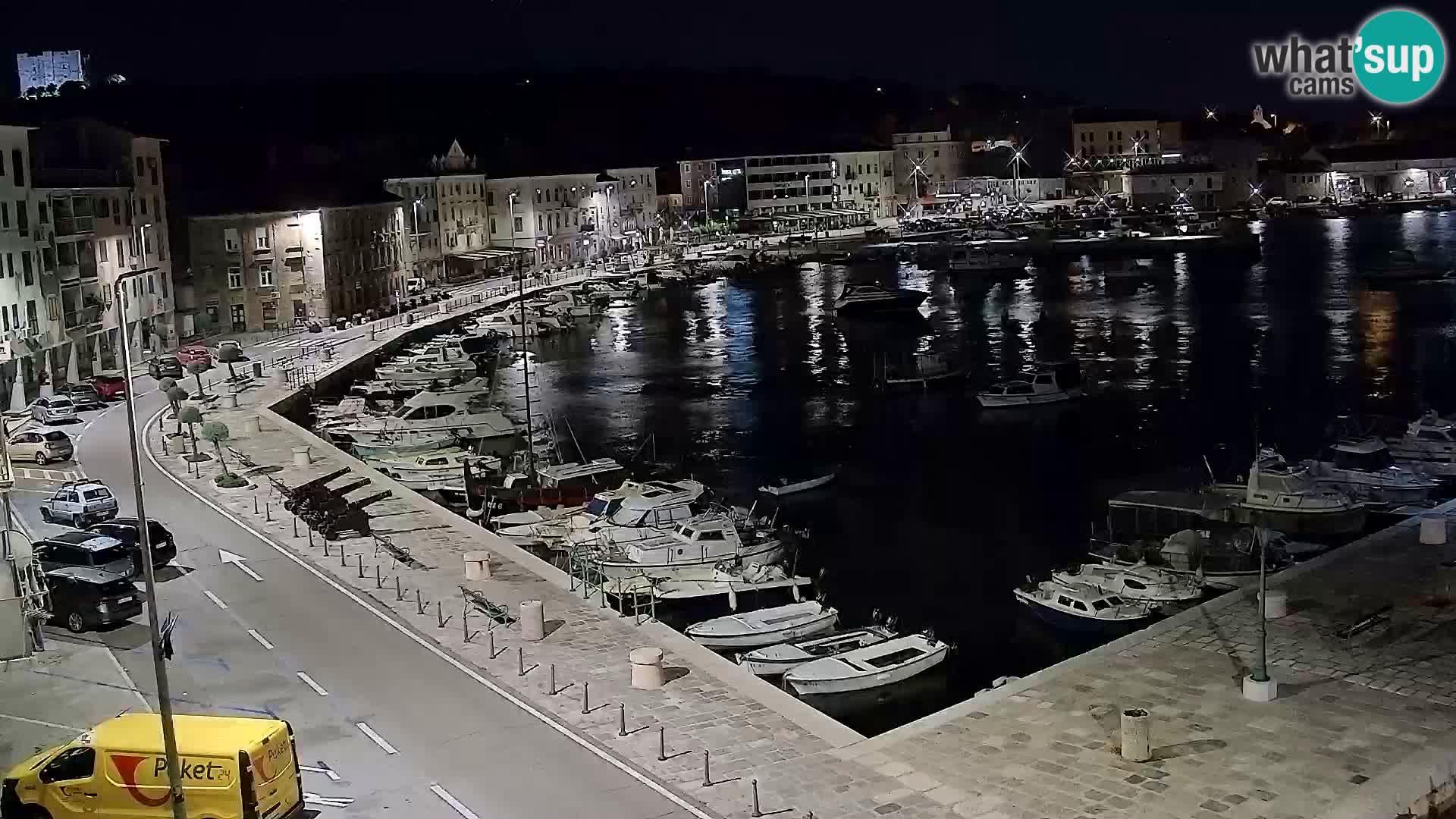 Senj camera en vivo – Vista panorámica de Senj riva