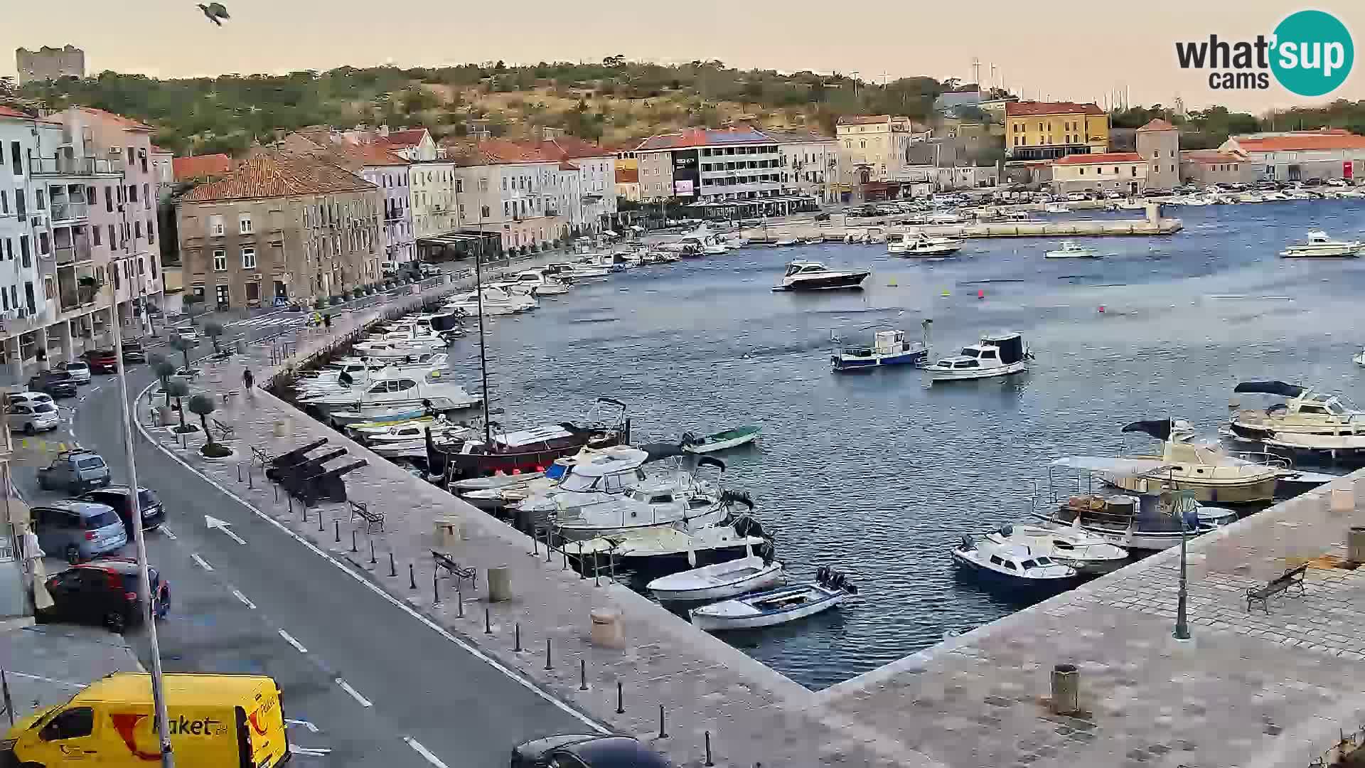 Senj Webcam – Panoramic view of Senj riva