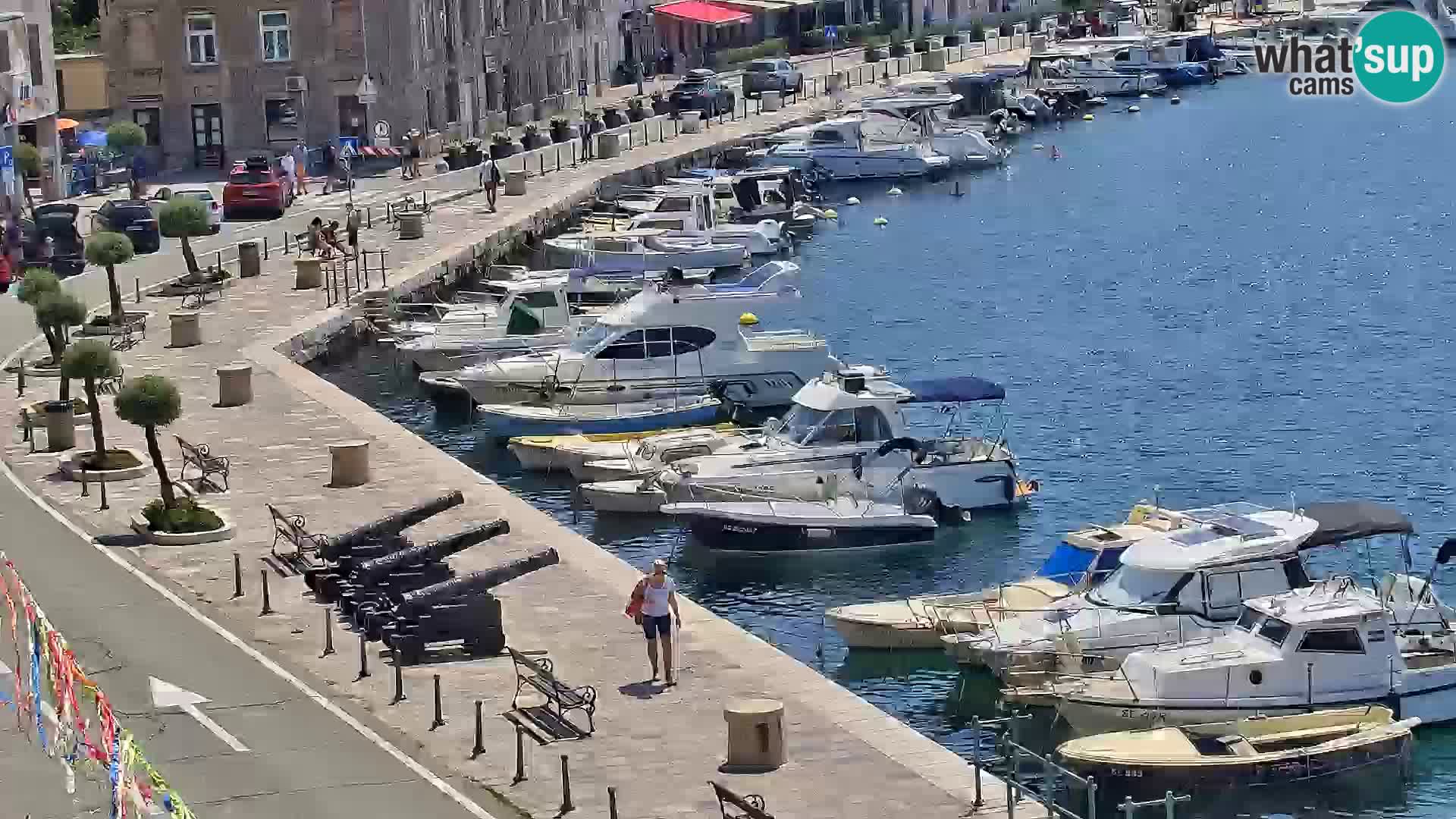 Webcam Segna – Panorama dell’lungomare di Senj