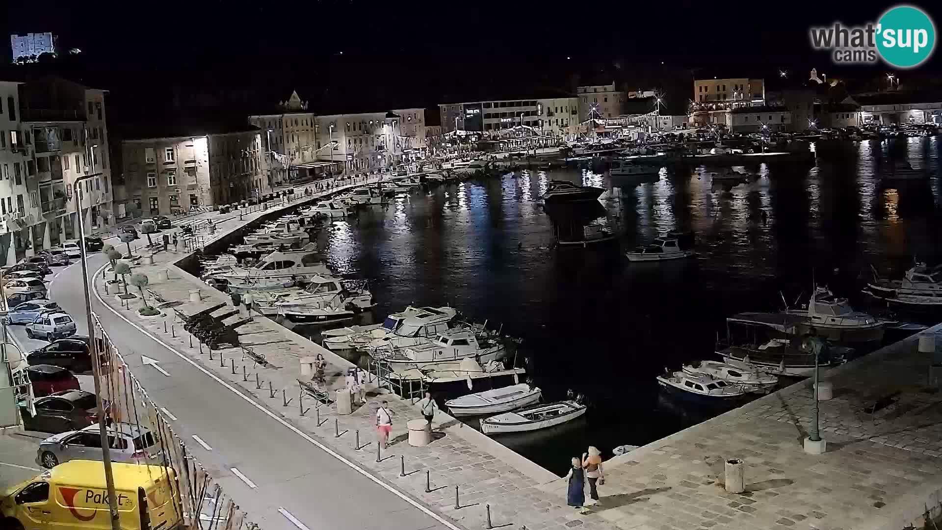 Senj Webcam – Panoramic view of Senj riva