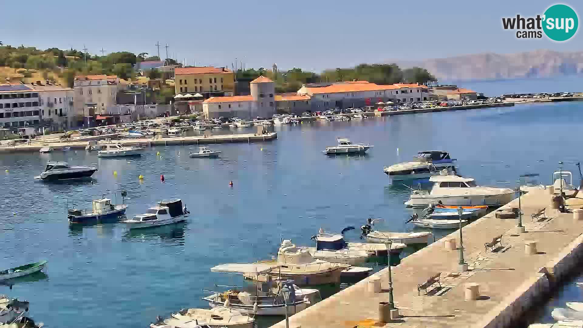Senj Webcam – Panoramic view of Senj riva