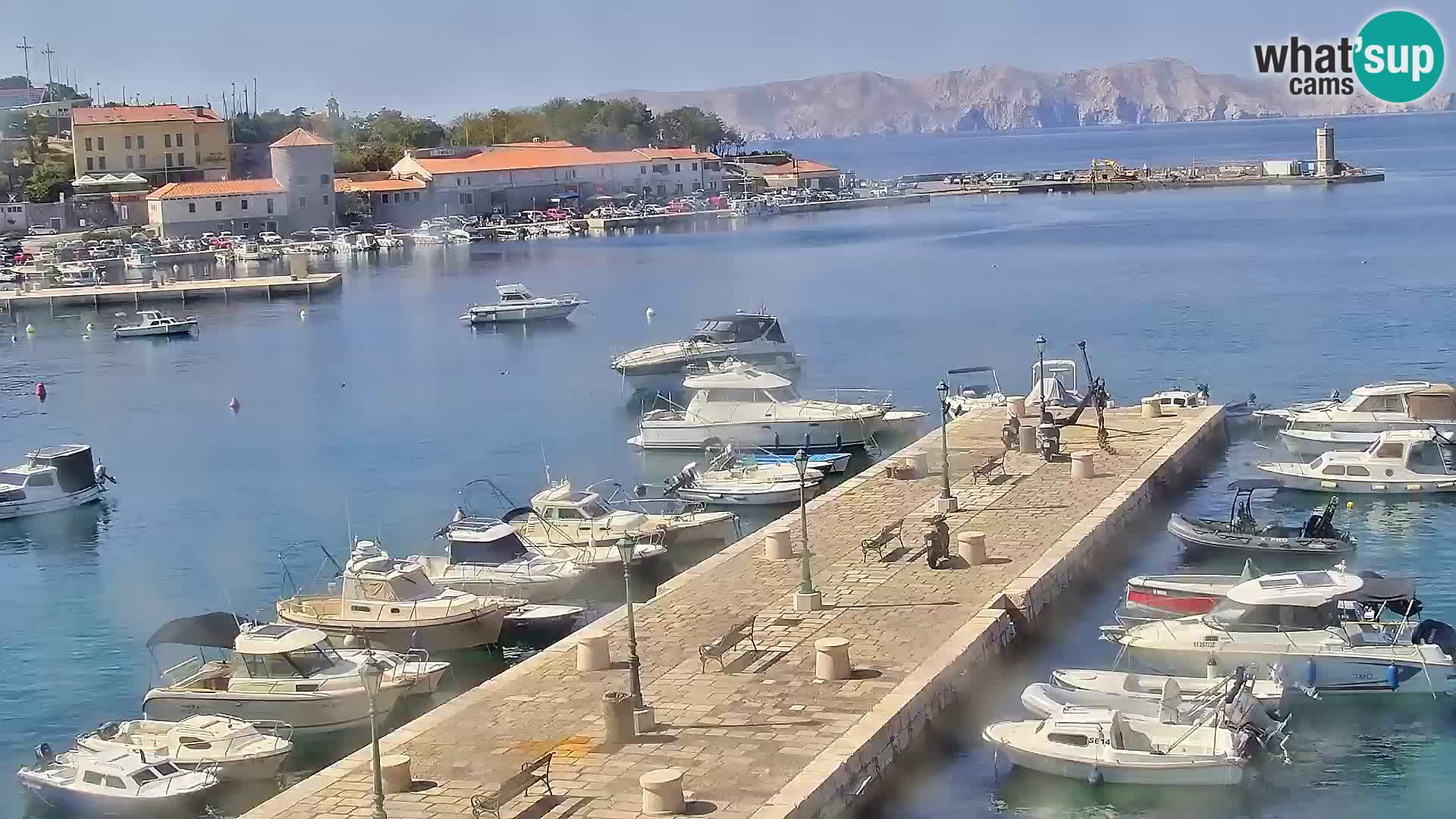 Senj Spletna kamera – pogled na obalo Senja