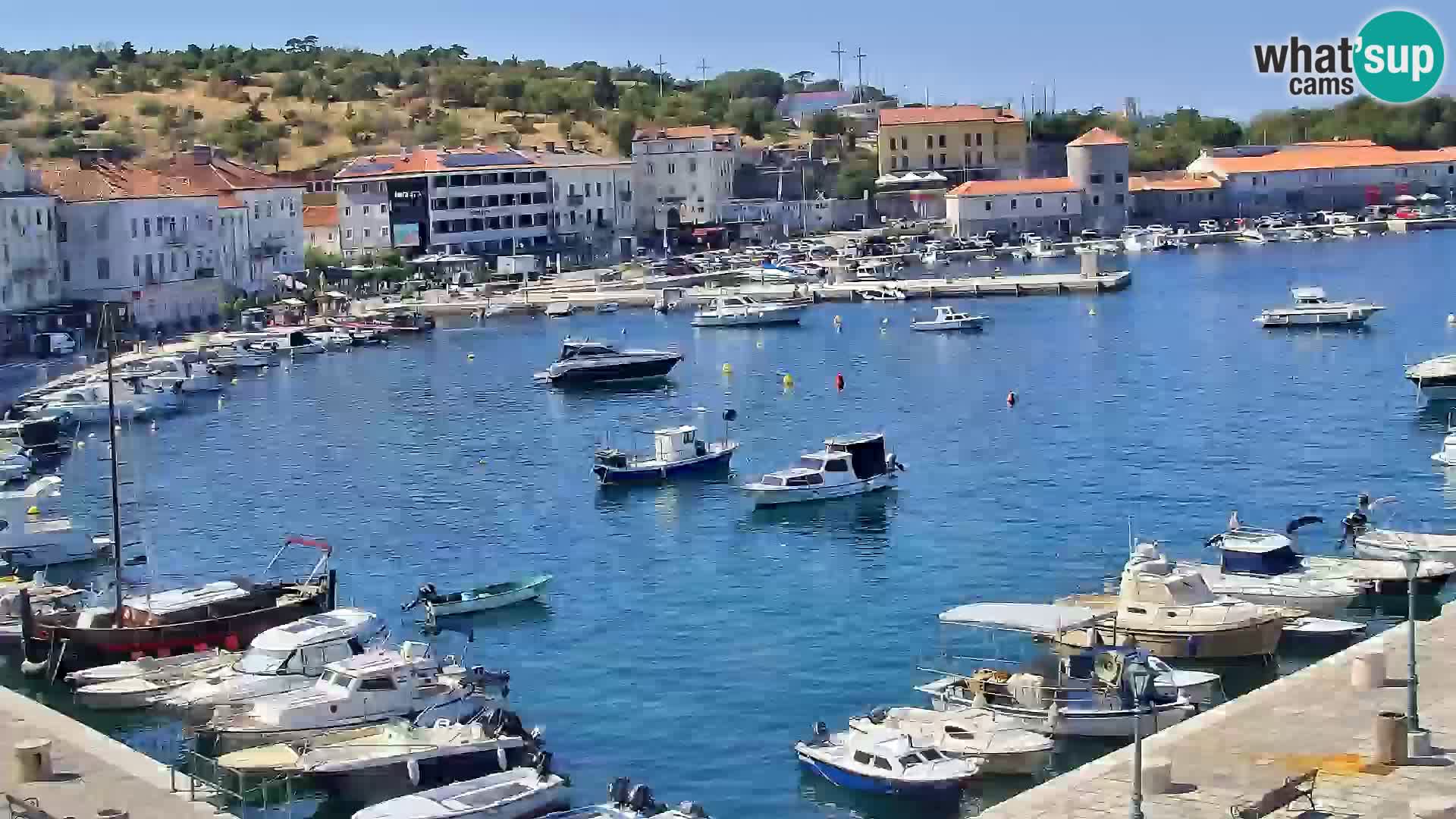 Senj camera en vivo – Vista panorámica de Senj riva