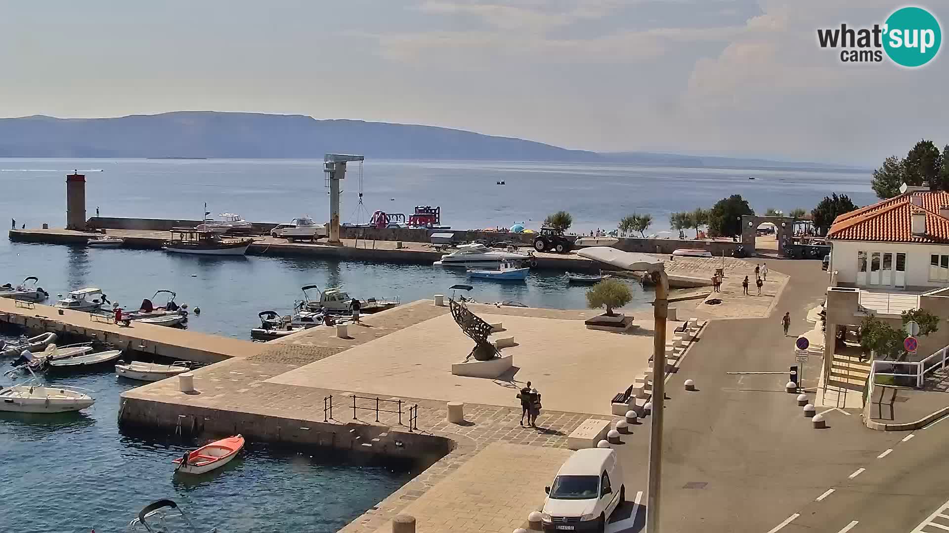 Senj Webcam – Panoramic view of Senj riva