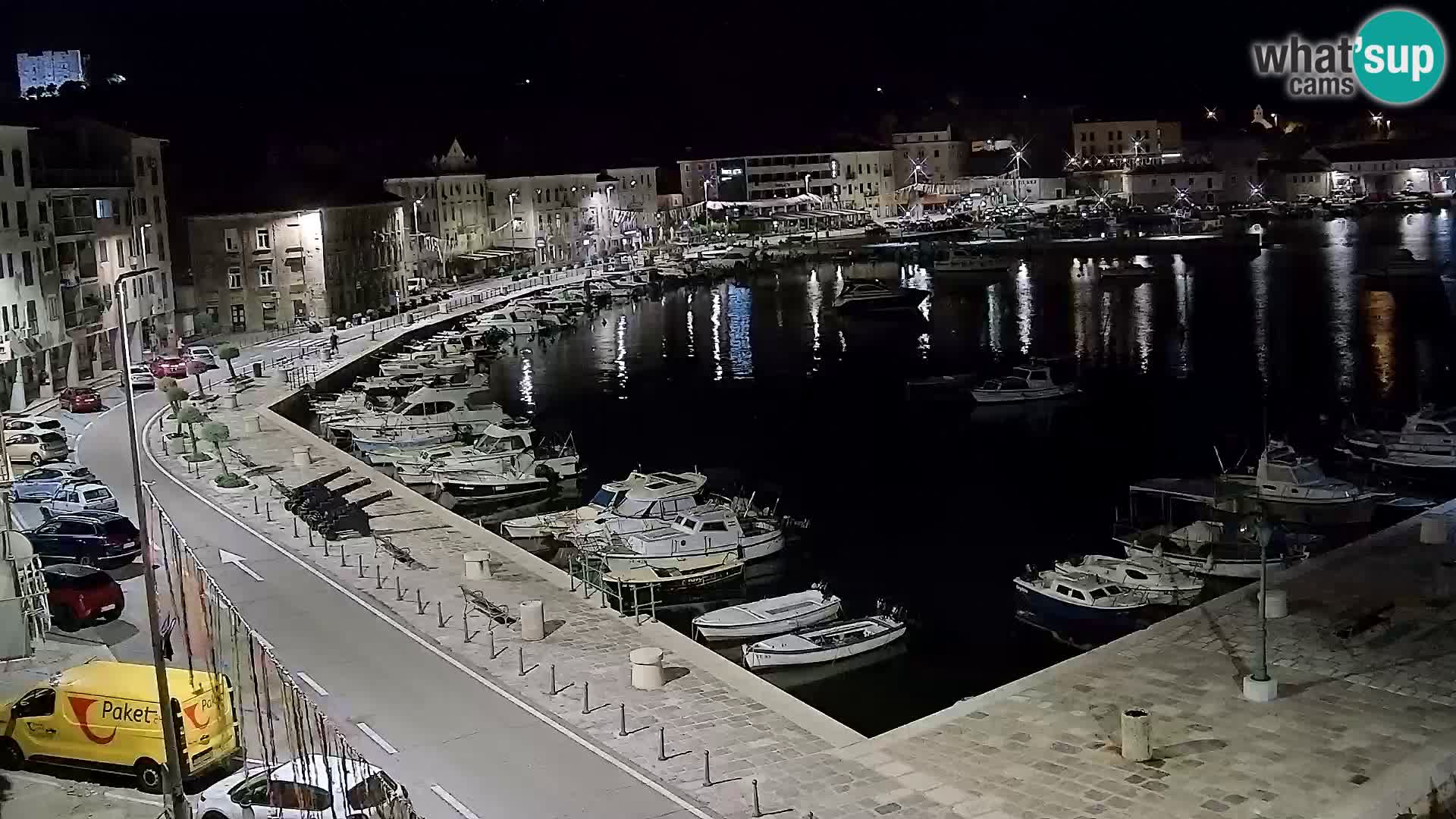 Senj Webcam – Panoramic view of Senj riva