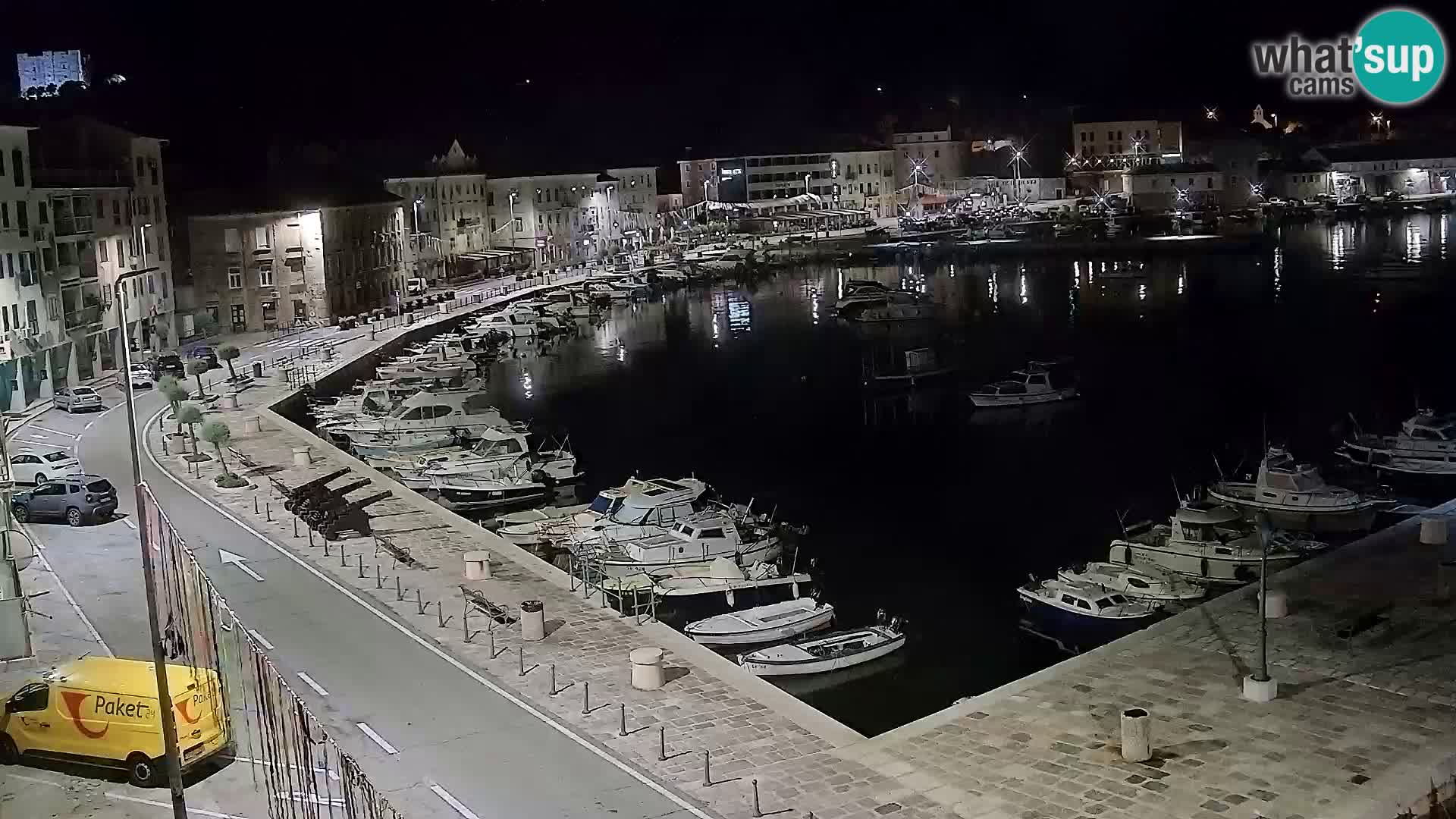 Senj camera en vivo – Vista panorámica de Senj riva