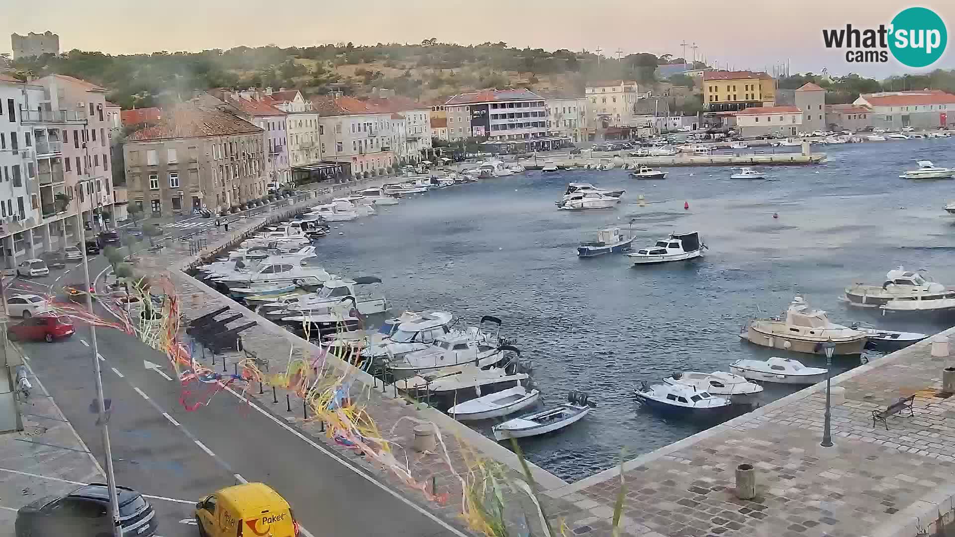 Senj Webcam – Panoramic view of Senj riva