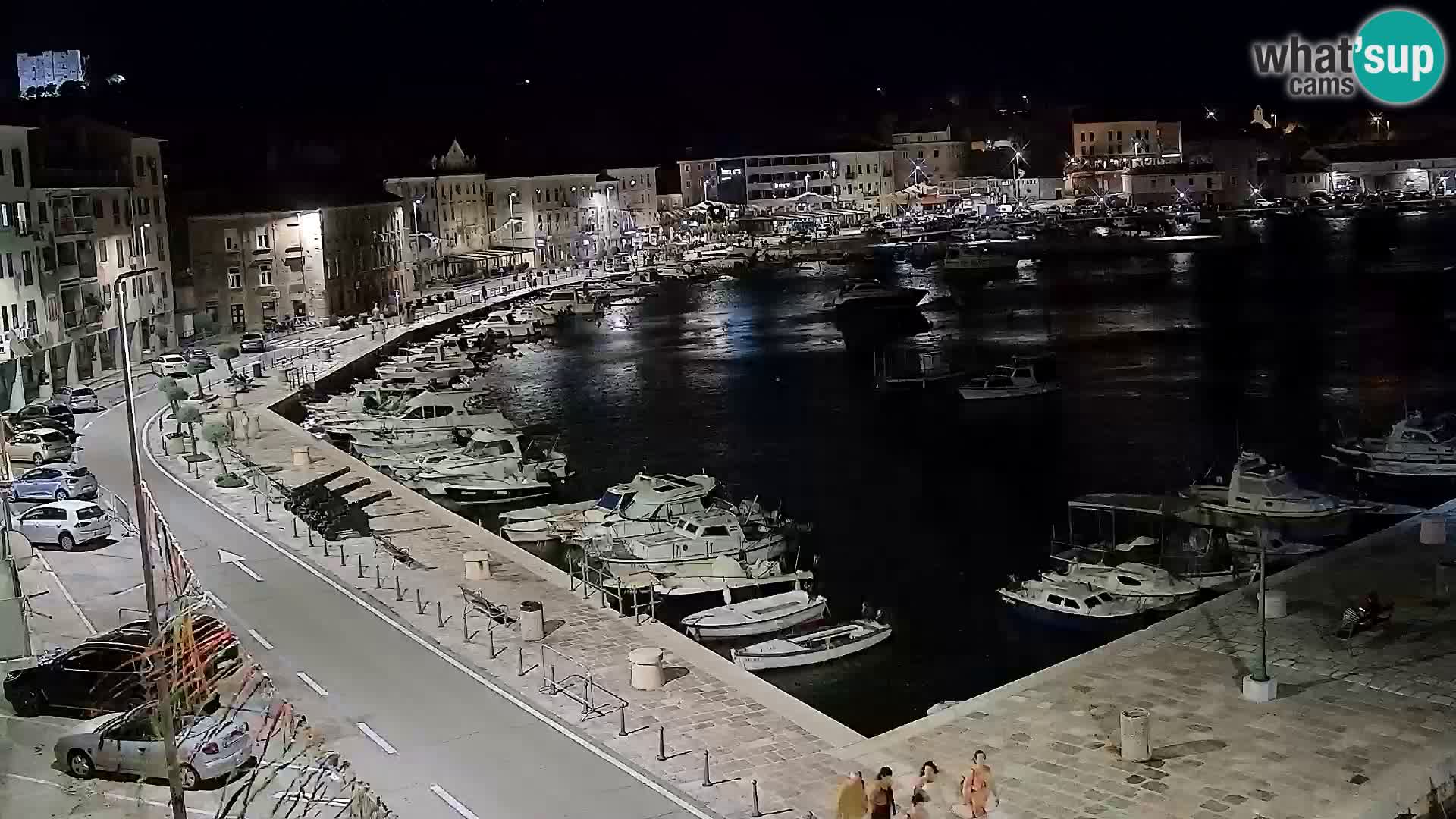 Senj Webcam – Panoramic view of Senj riva