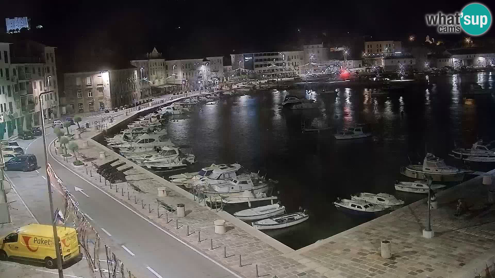Senj Webcam – Panoramic view of Senj riva