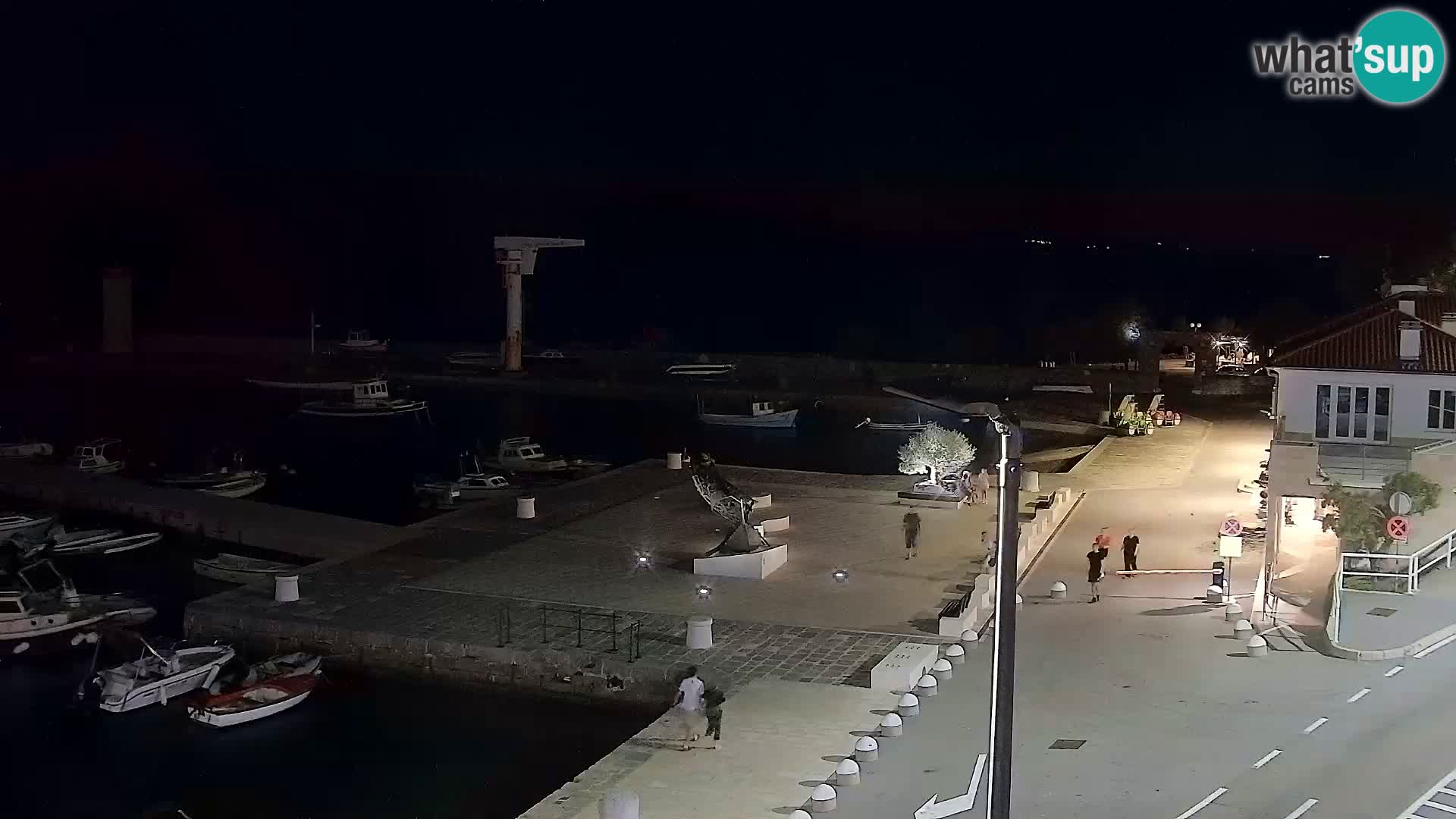 Senj Webcam – Panoramic view of Senj riva