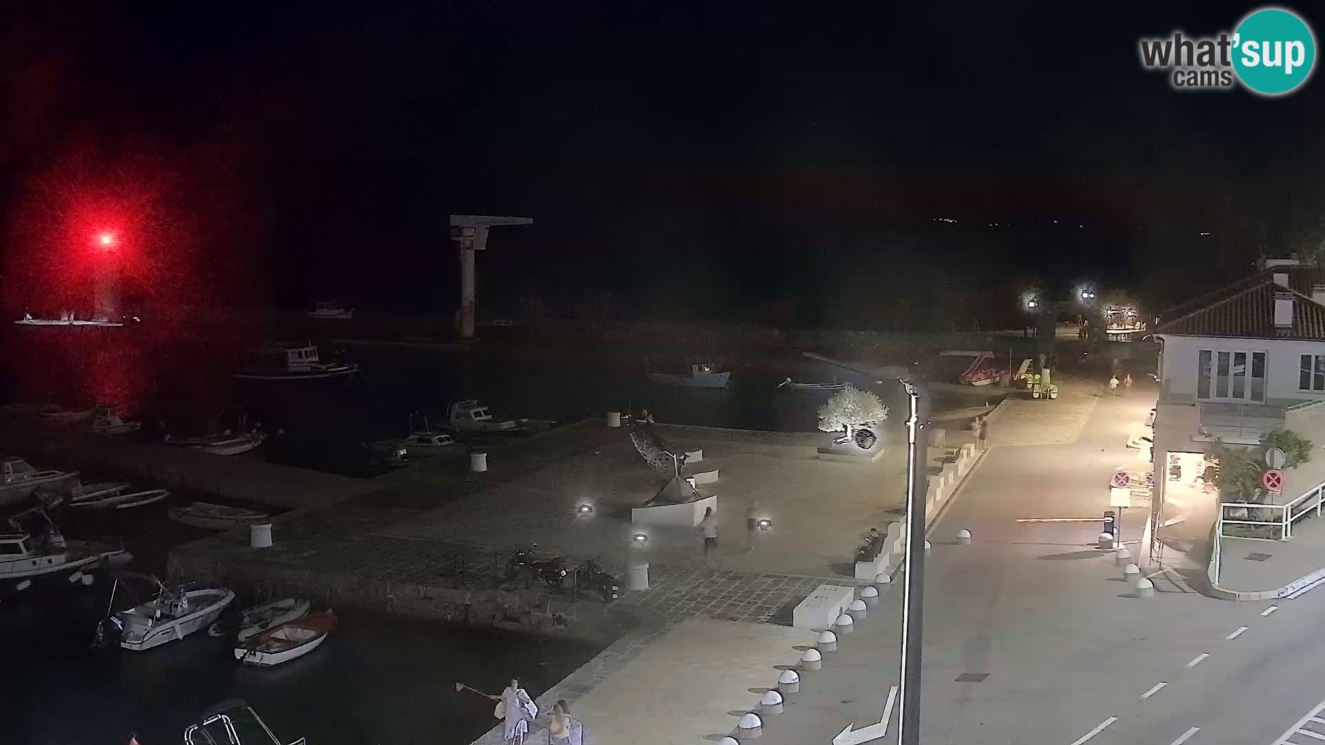 Senj Webcam – Panoramic view of Senj riva