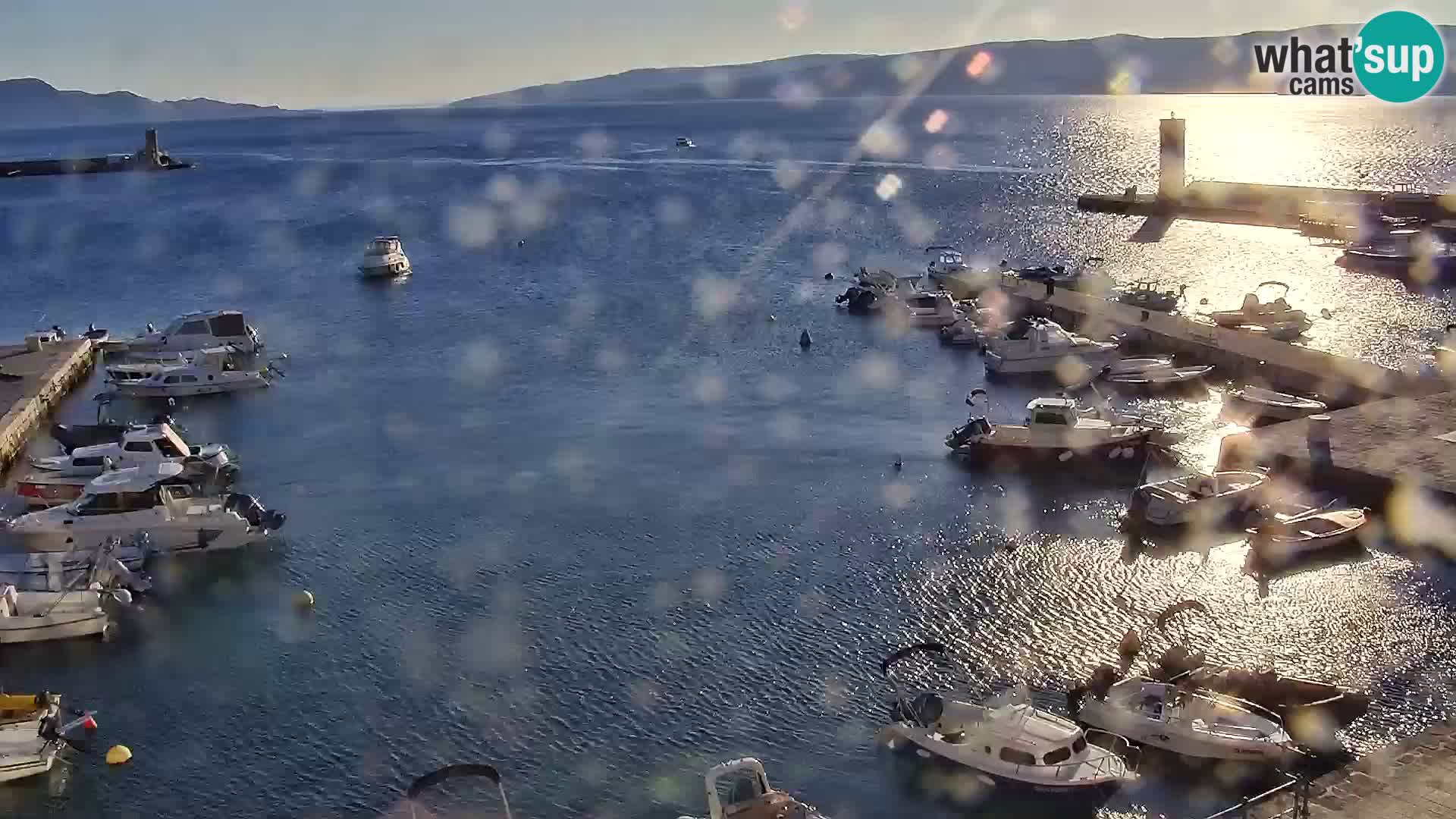 Senj Spletna kamera – pogled na obalo Senja