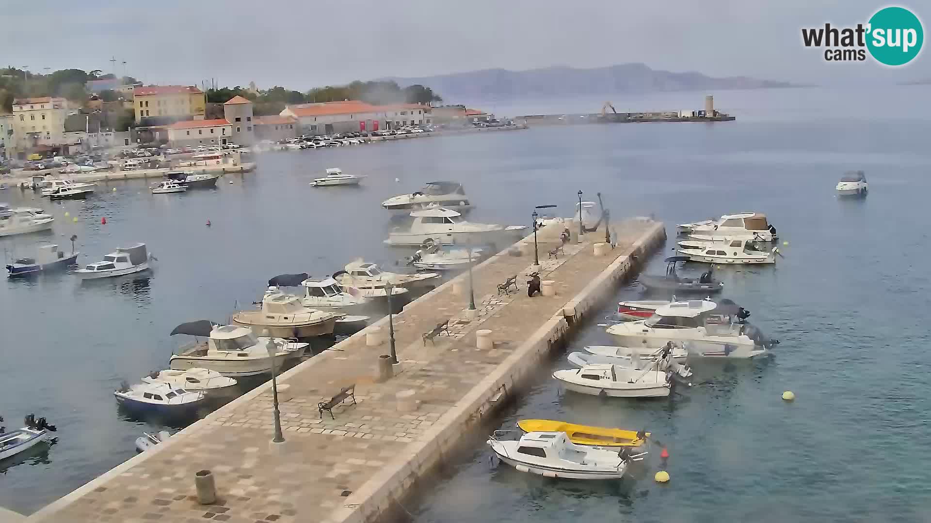 Senj Webcam – Panoramic view of Senj riva