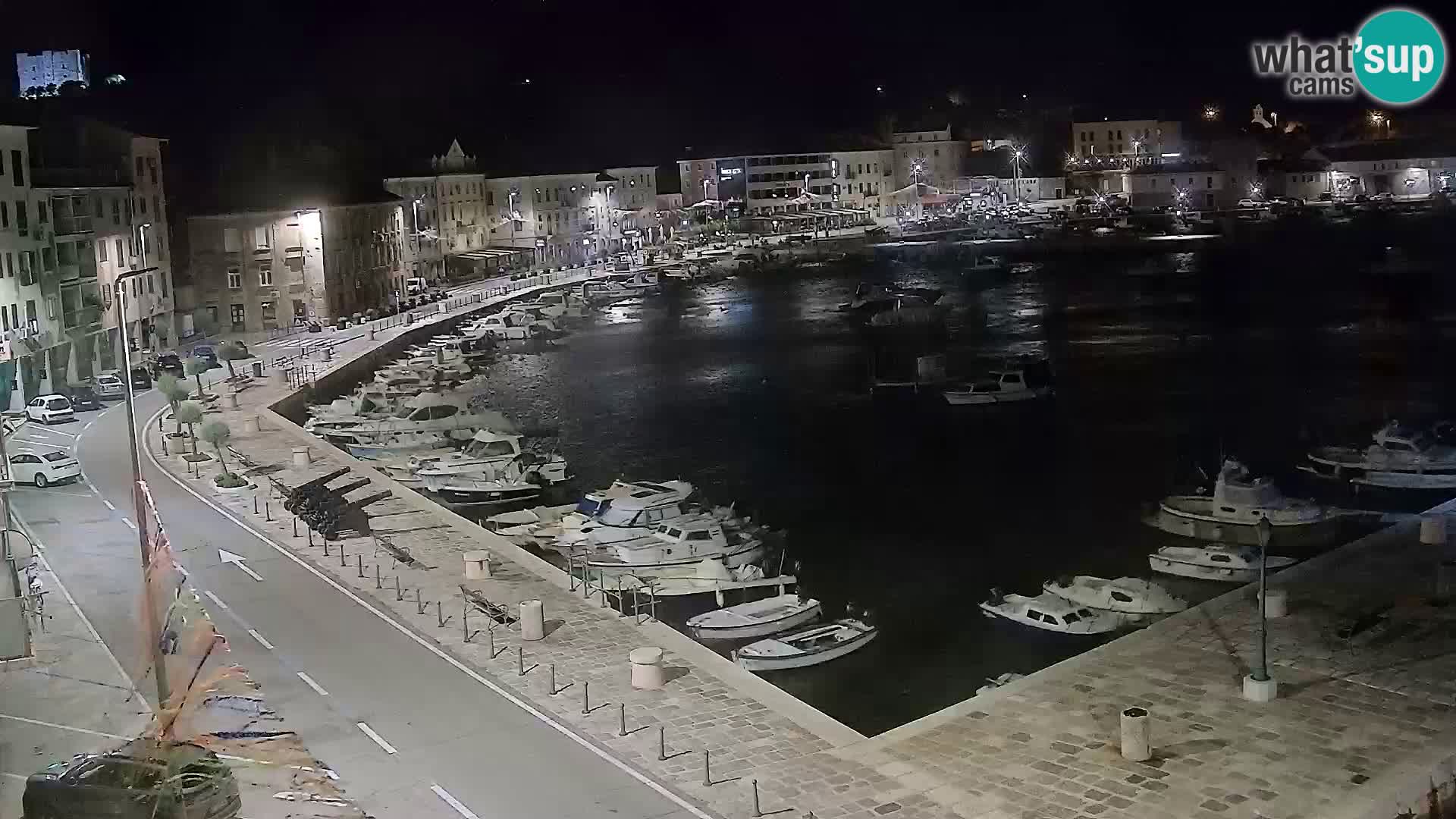 Senj Webcam – Panoramic view of Senj riva