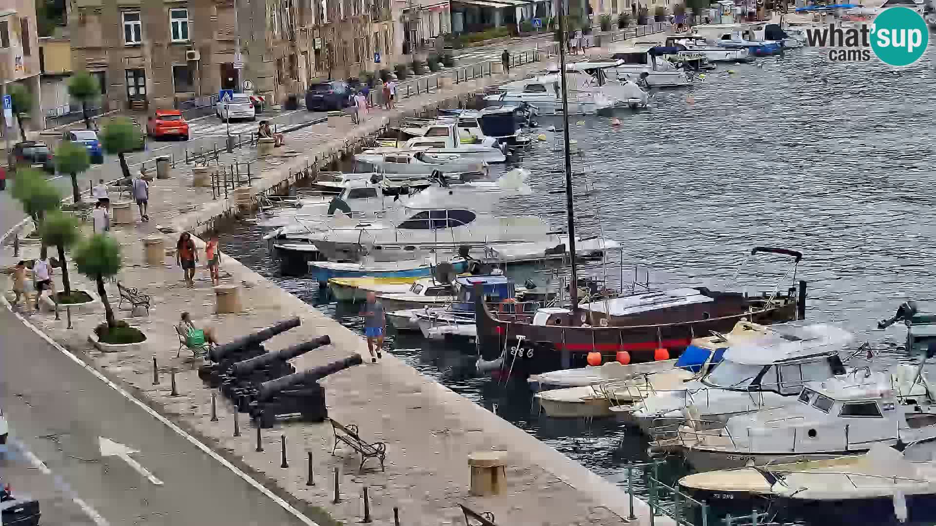 Senj Webcam – Panoramic view of Senj riva