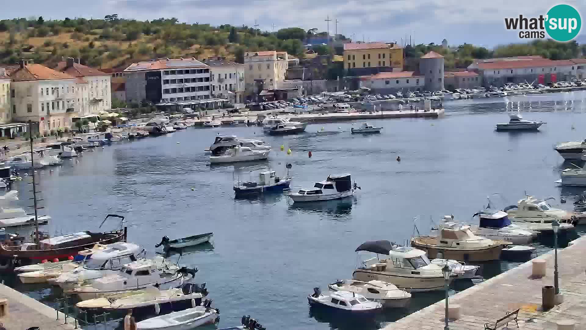 Senj Webcam – Panoramic view of Senj riva
