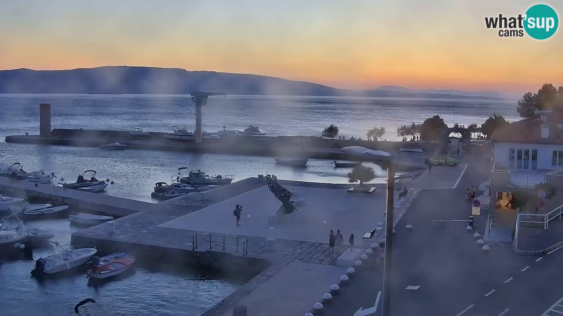 Senj Webcam – Panoramic view of Senj riva