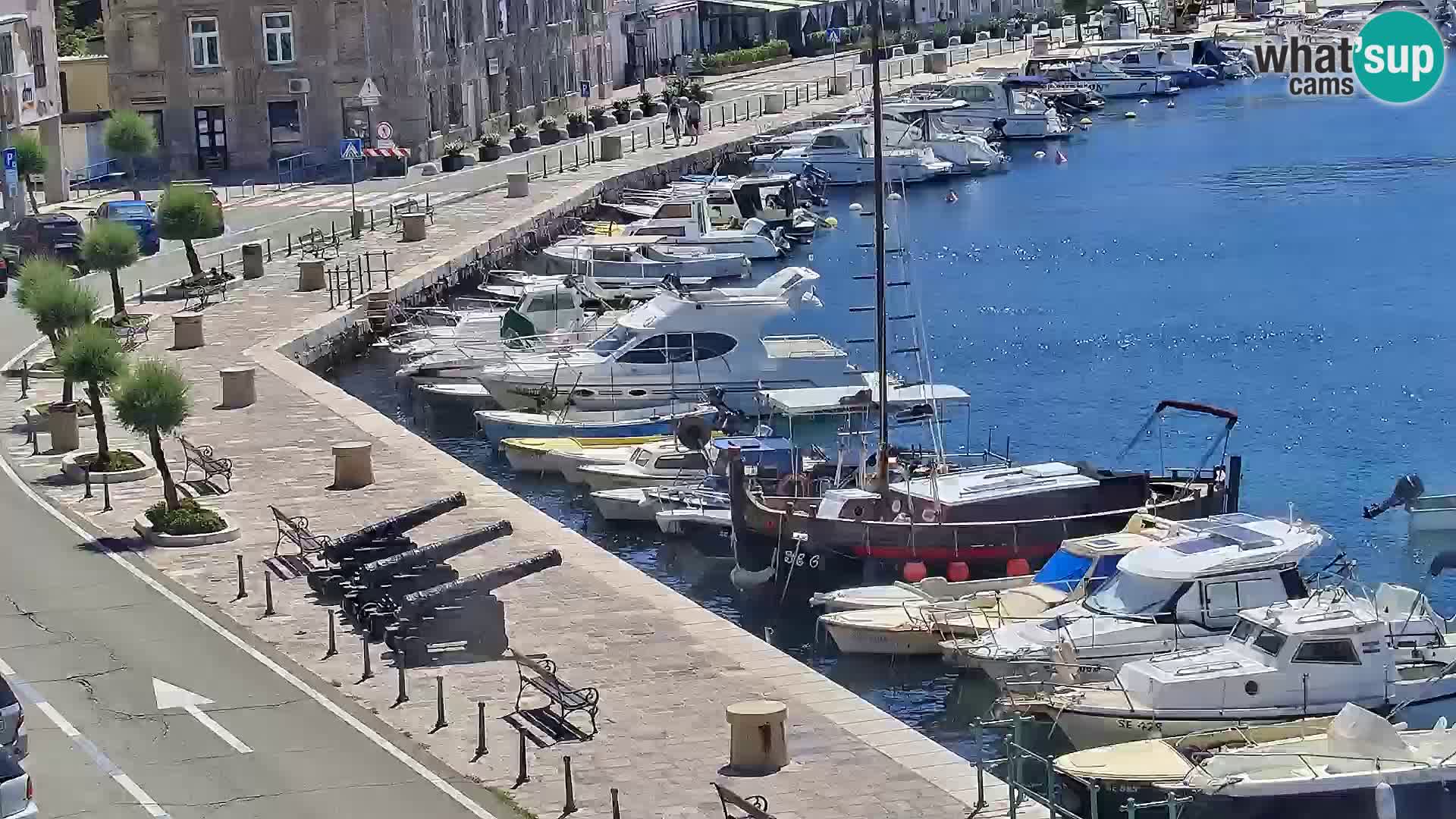 Senj Webcam – Panoramic view of Senj riva