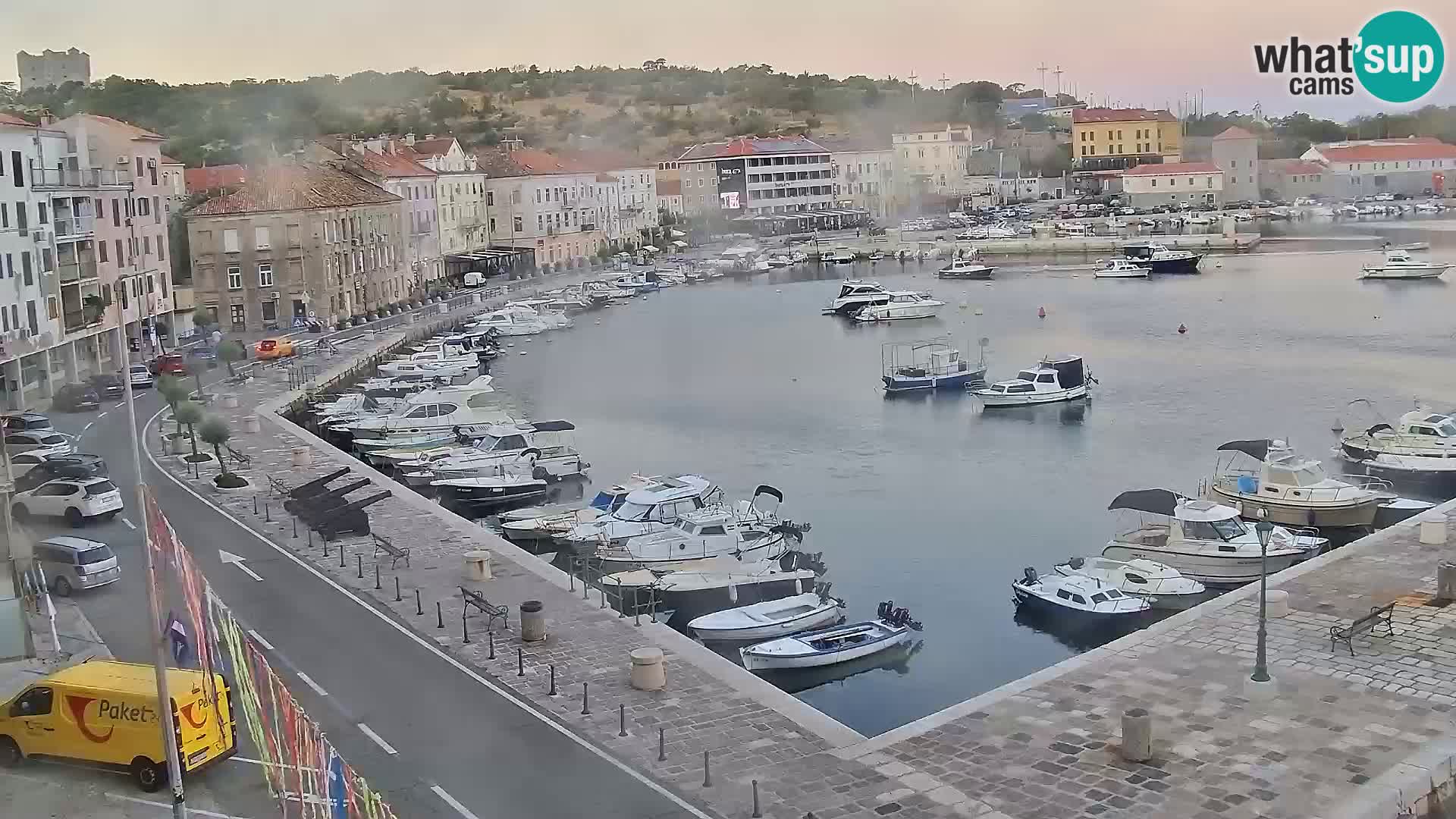 Senj Webcam – Panoramic view of Senj riva
