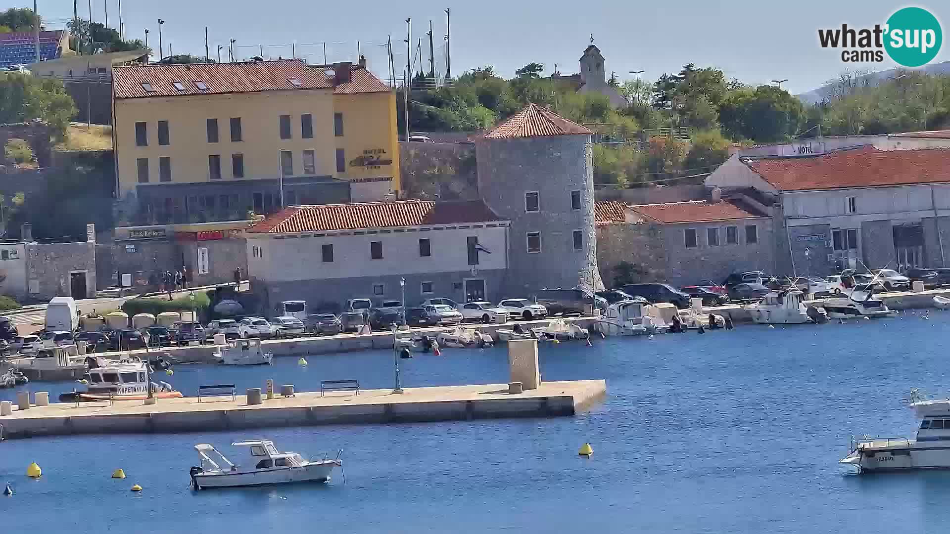 Senj Webcam – Panoramic view of Senj riva