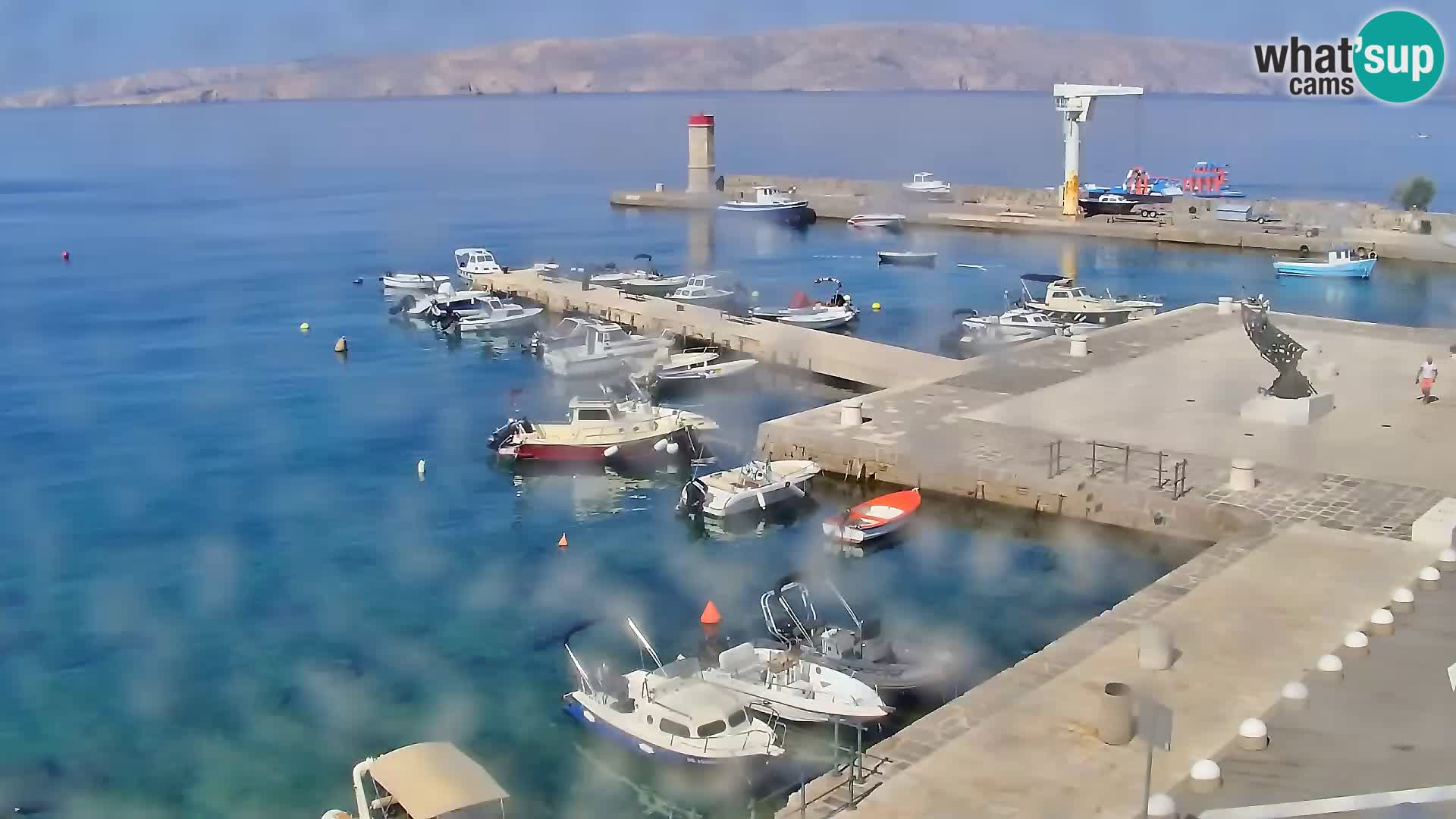 Senj Webcam – Panoramic view of Senj riva