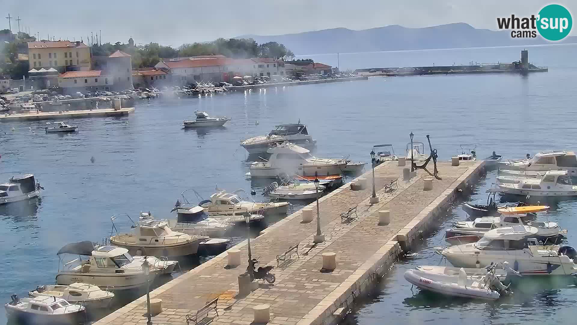 Senj Webcam – Panoramic view of Senj riva
