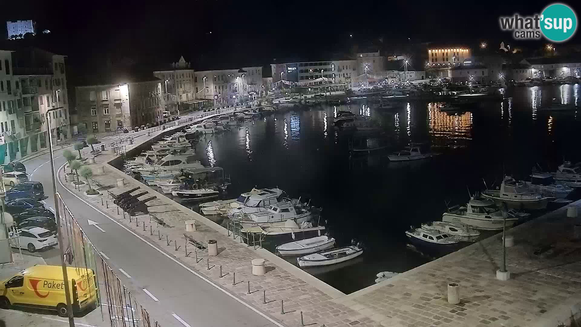 Webcam Segna – Panorama dell’lungomare di Senj