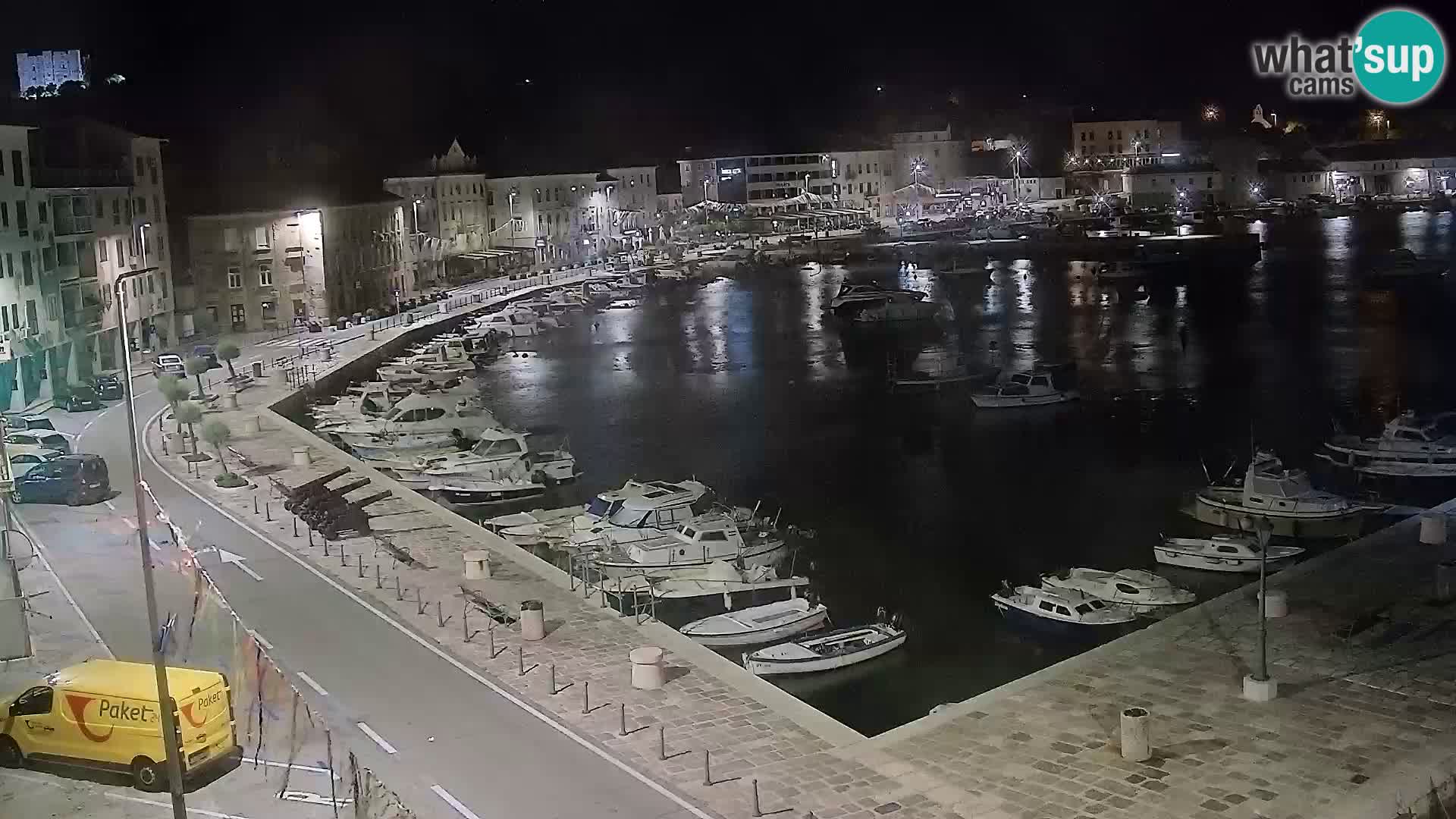 Webcam Segna – Panorama dell’lungomare di Senj