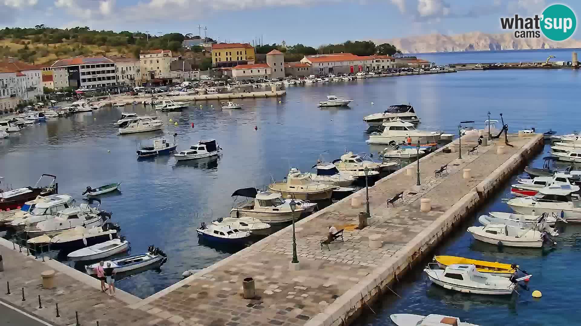 Senj Webcam – Panoramic view of Senj riva