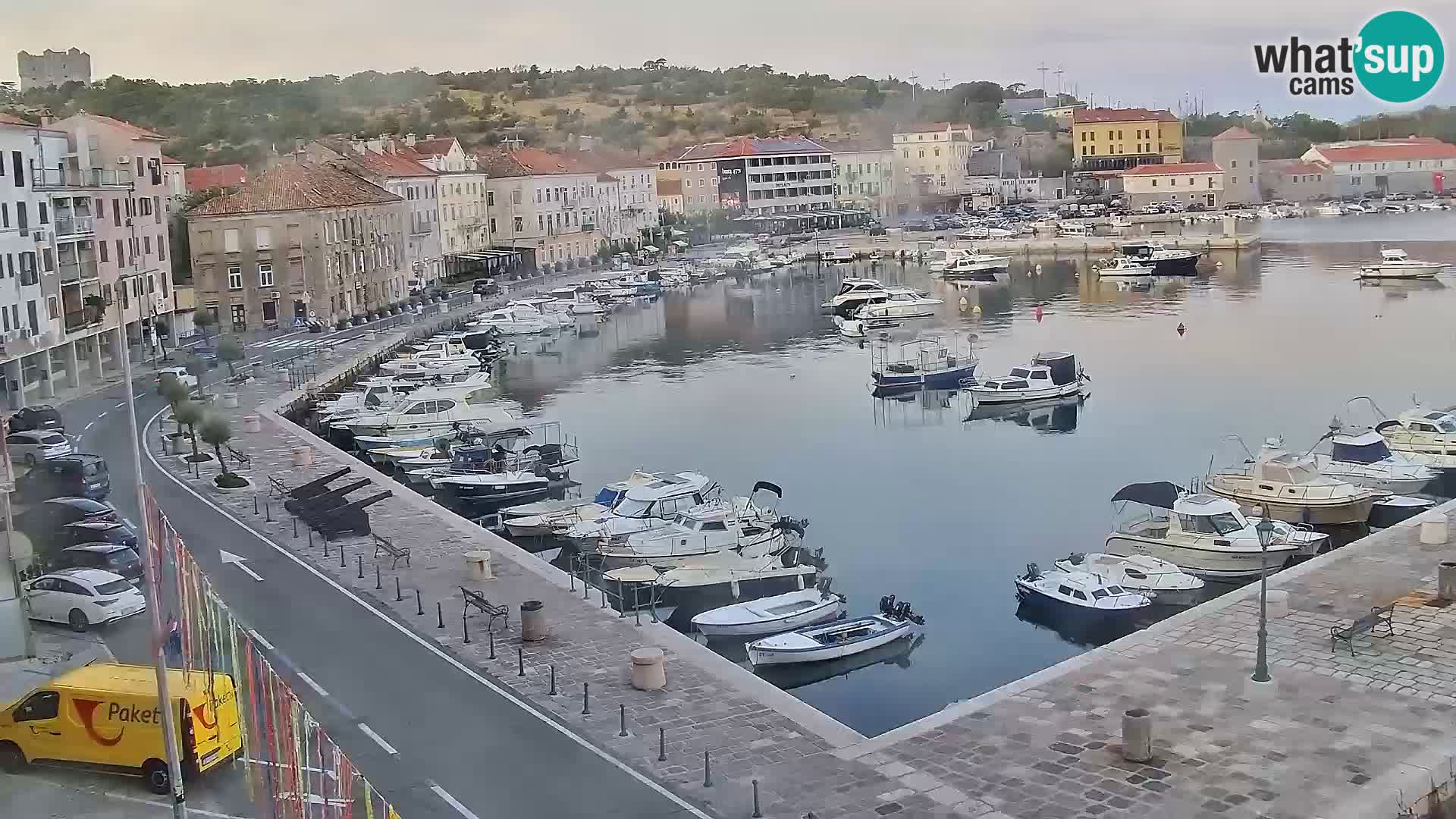 Senj Webcam – Panoramic view of Senj riva