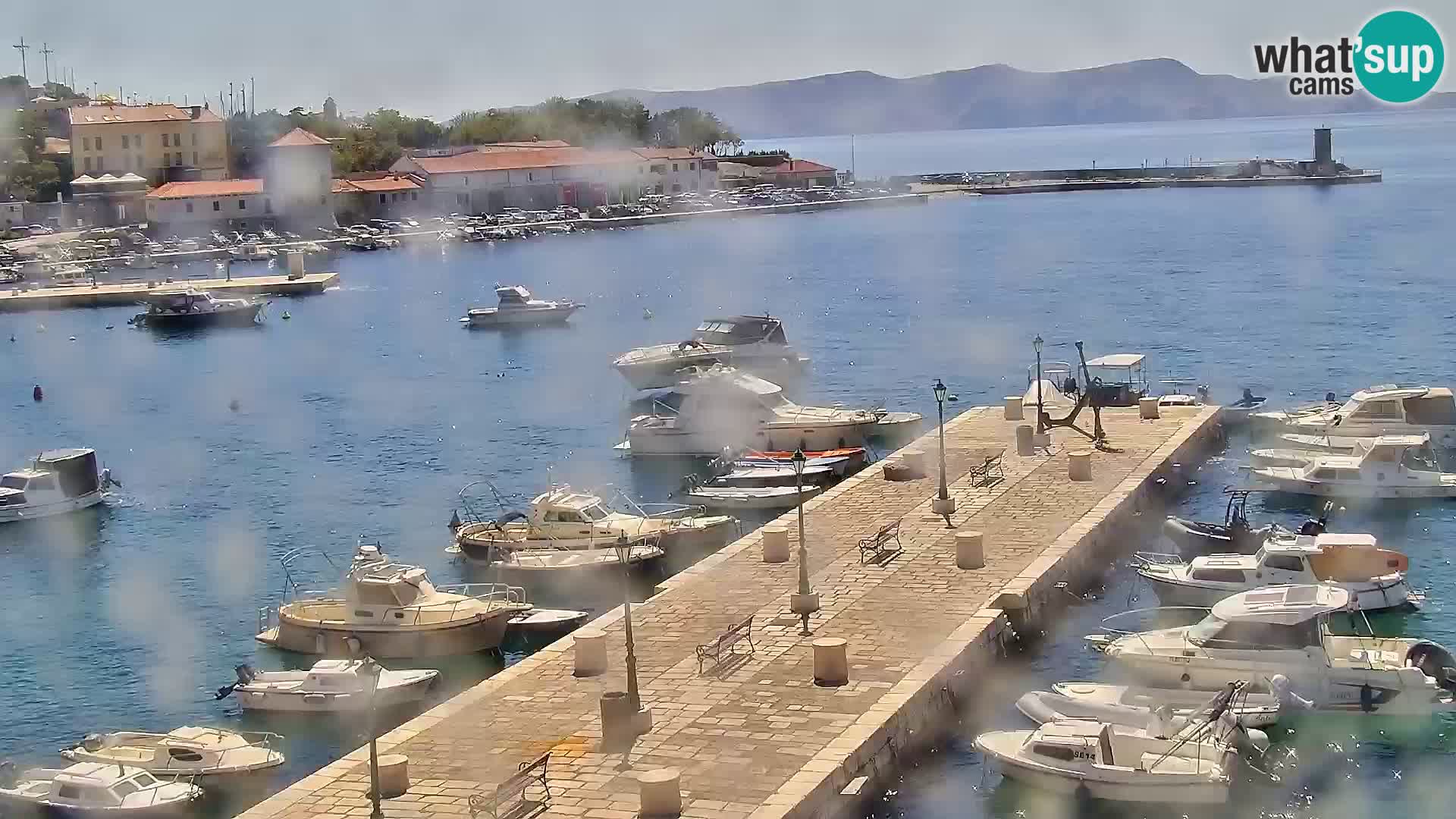 Senj camera en vivo – Vista panorámica de Senj riva
