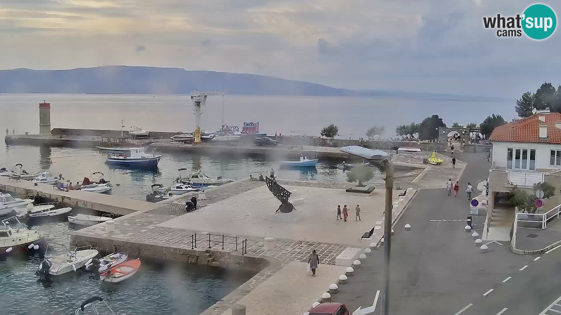 Senj Webcam – Panoramic view of Senj riva
