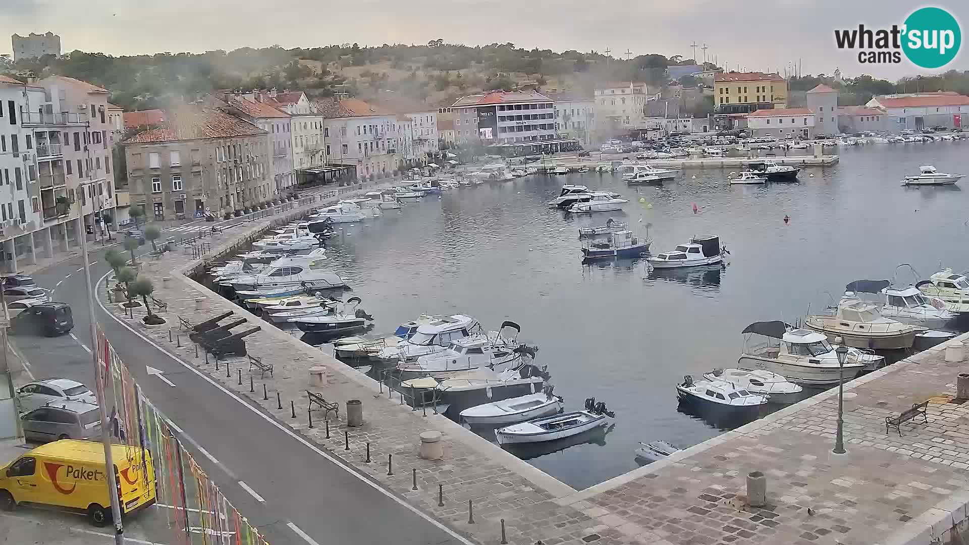 Senj Webcam – Panoramic view of Senj riva