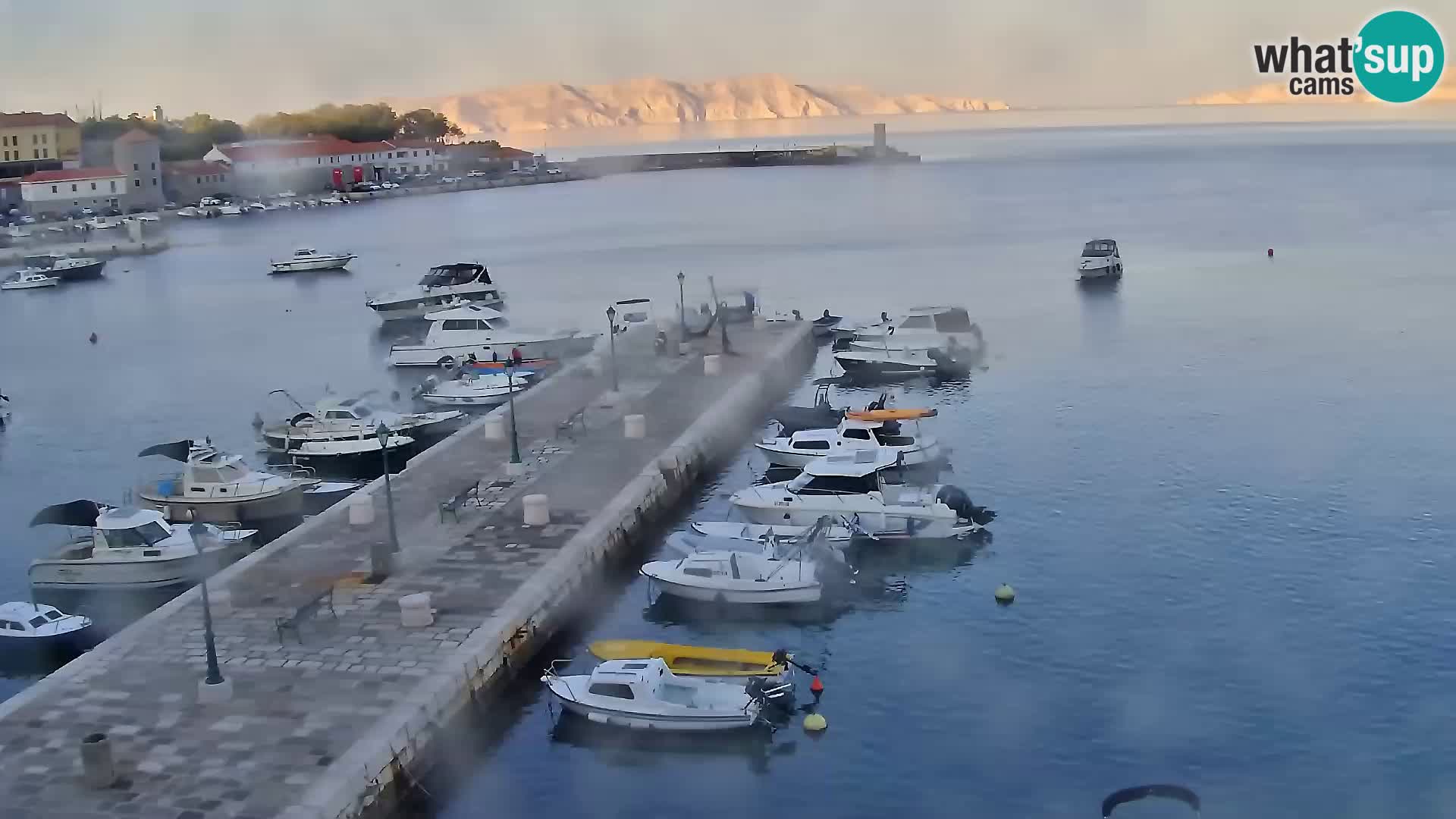 Senj Spletna kamera – pogled na obalo Senja