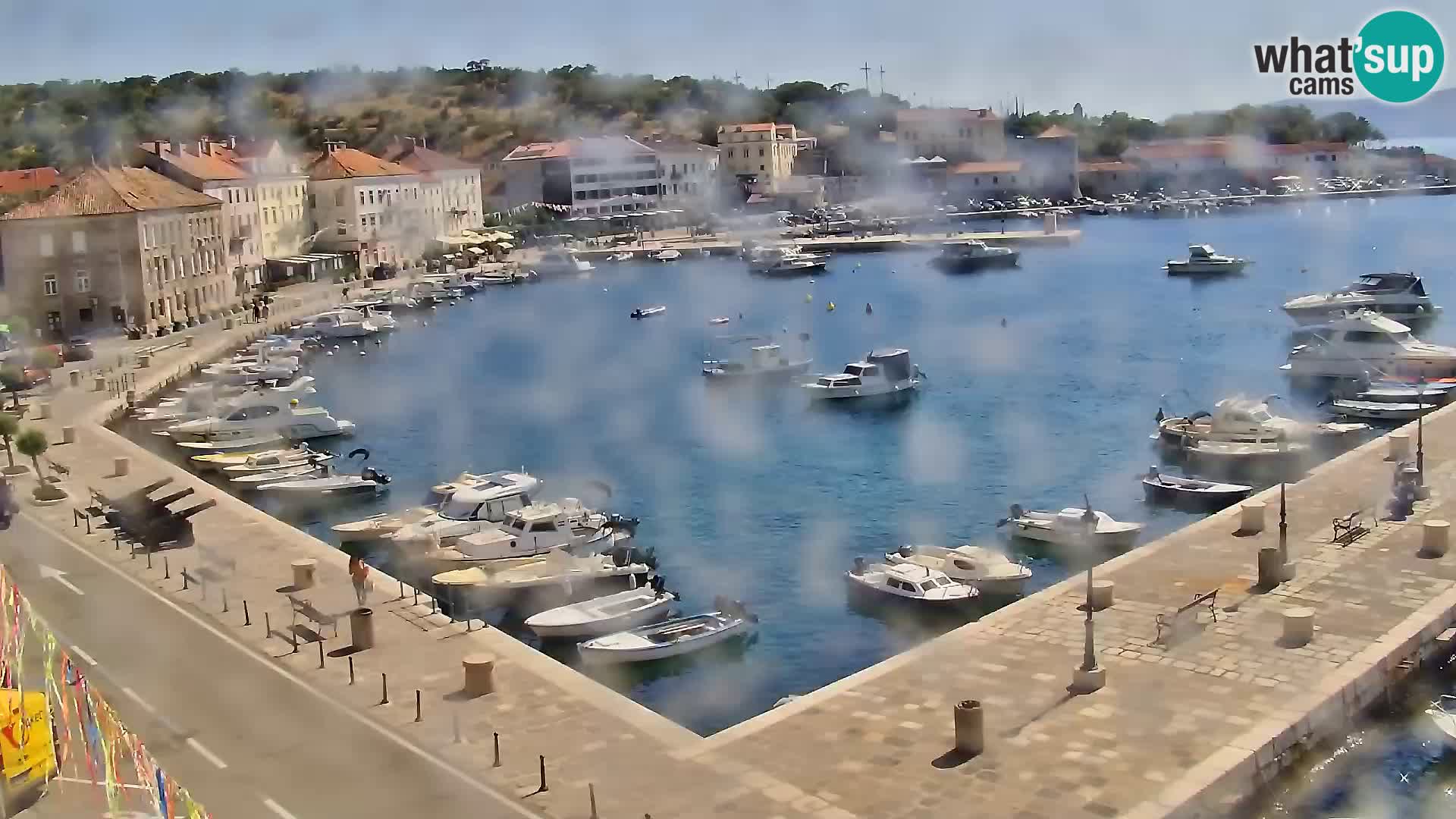 Senj camera en vivo – Vista panorámica de Senj riva