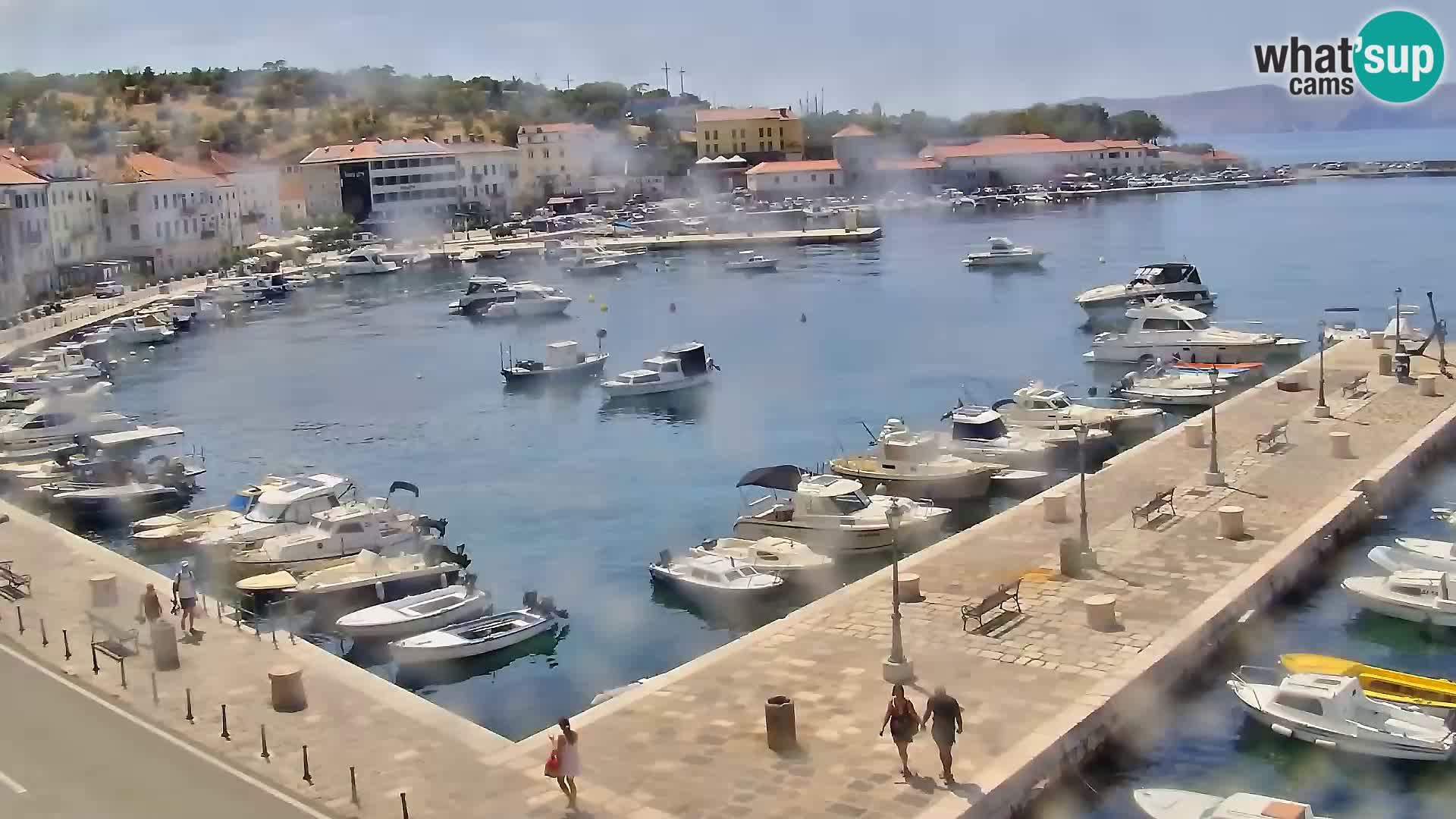 Senj camera en vivo – Vista panorámica de Senj riva