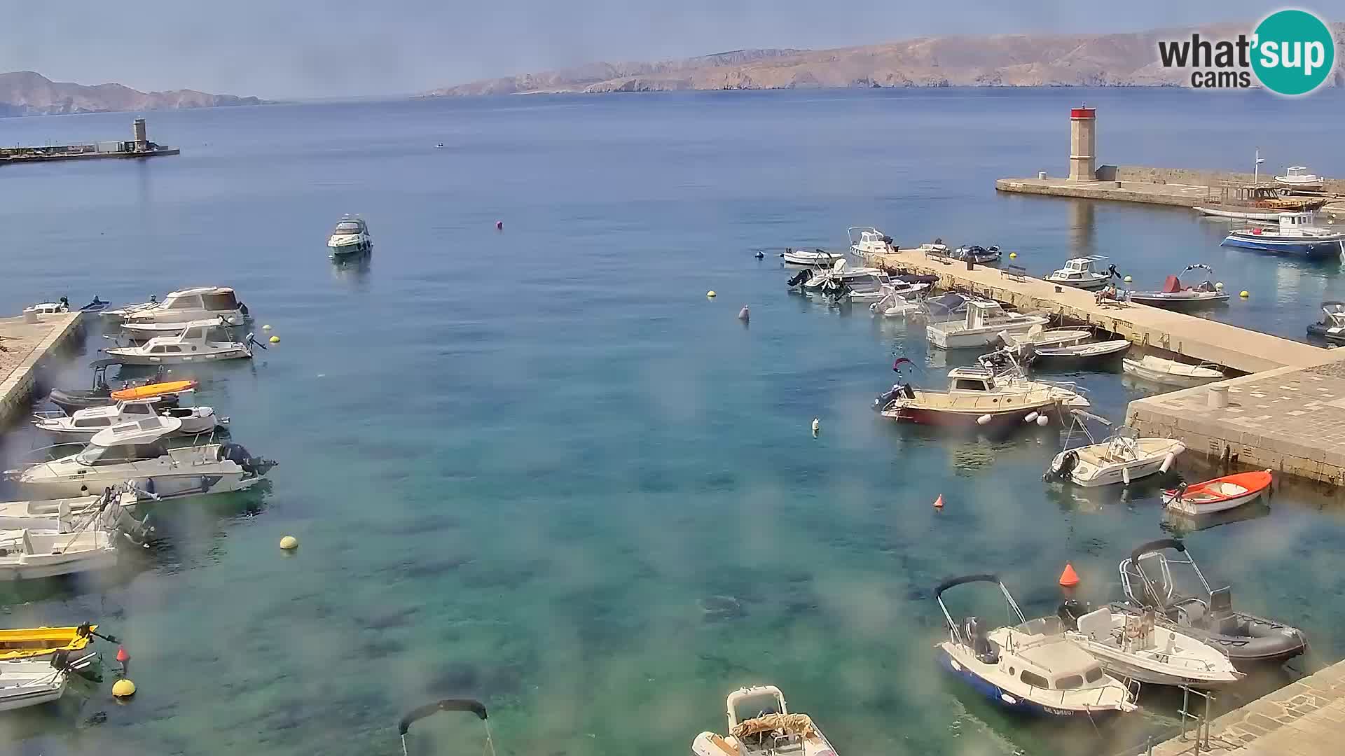 Kamera u živo Senj – Panoramski pogled na senjsku rivu