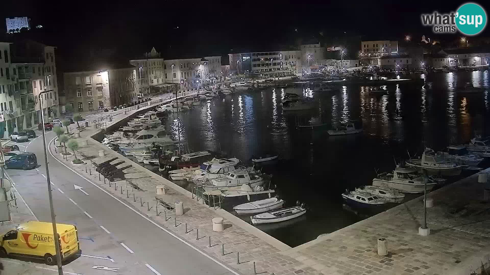 Senj Webcam – Panoramic view of Senj riva