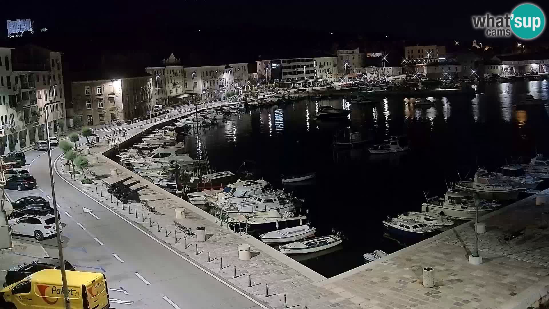 Senj camera en vivo – Vista panorámica de Senj riva