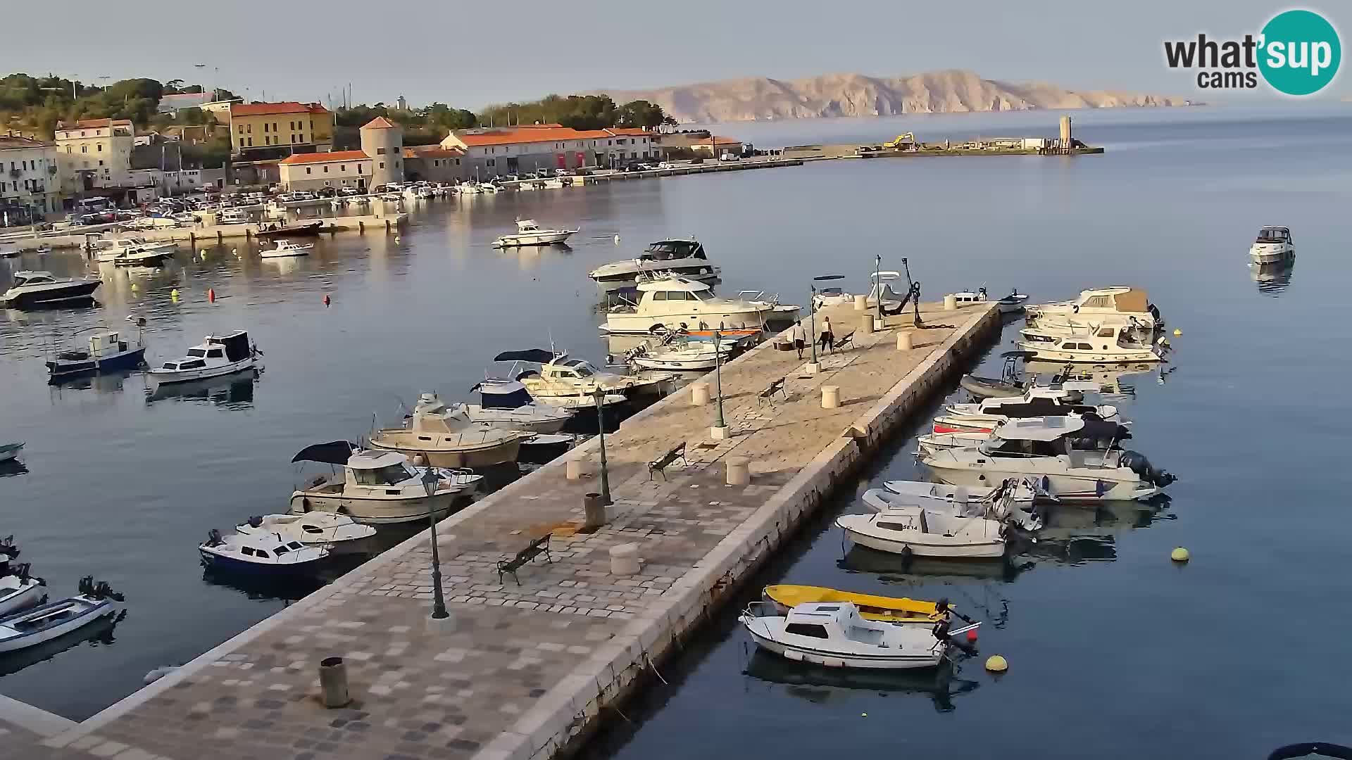 Senj Webcam – Panoramic view of Senj riva